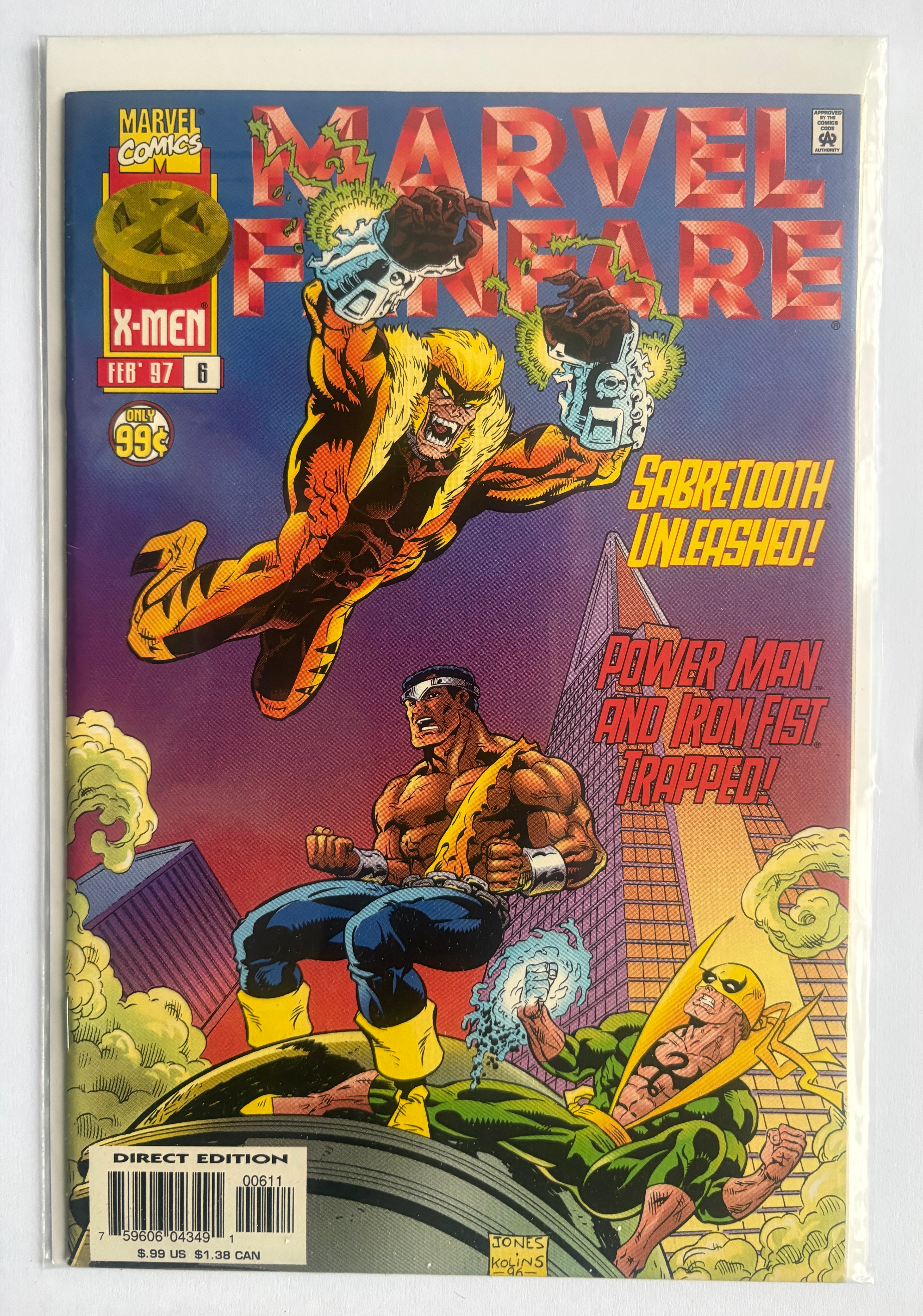 Marvel Fanfare #6 - 1st Printing - Marvel Comics February 1997 VF- 7.5