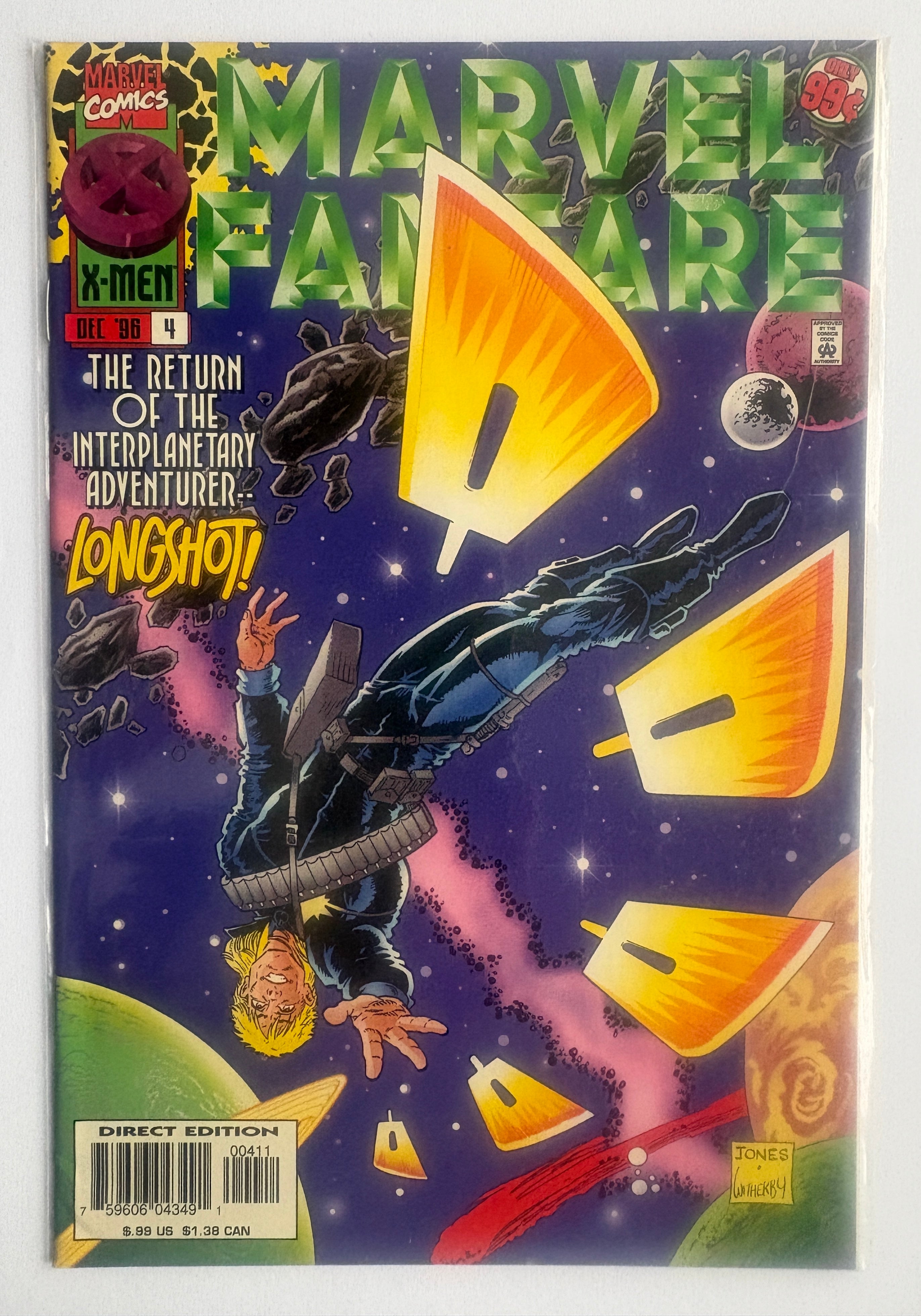 Marvel Fanfare #4 - 1st Printing - Marvel Comics December 1996 VF- 7.5