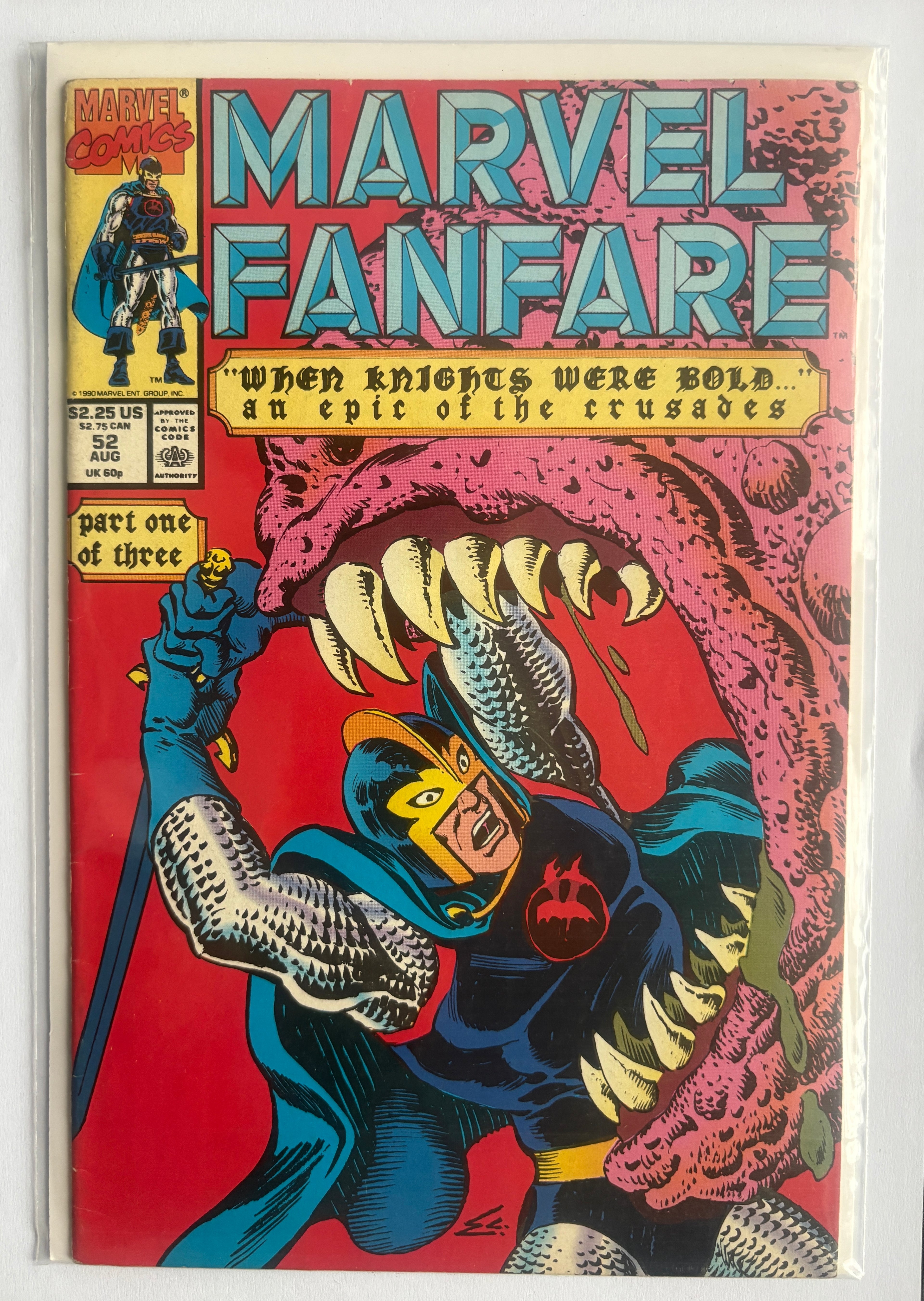 Marvel Fanfare #52 - Marvel Comics August 1990 F/VF 7.0
