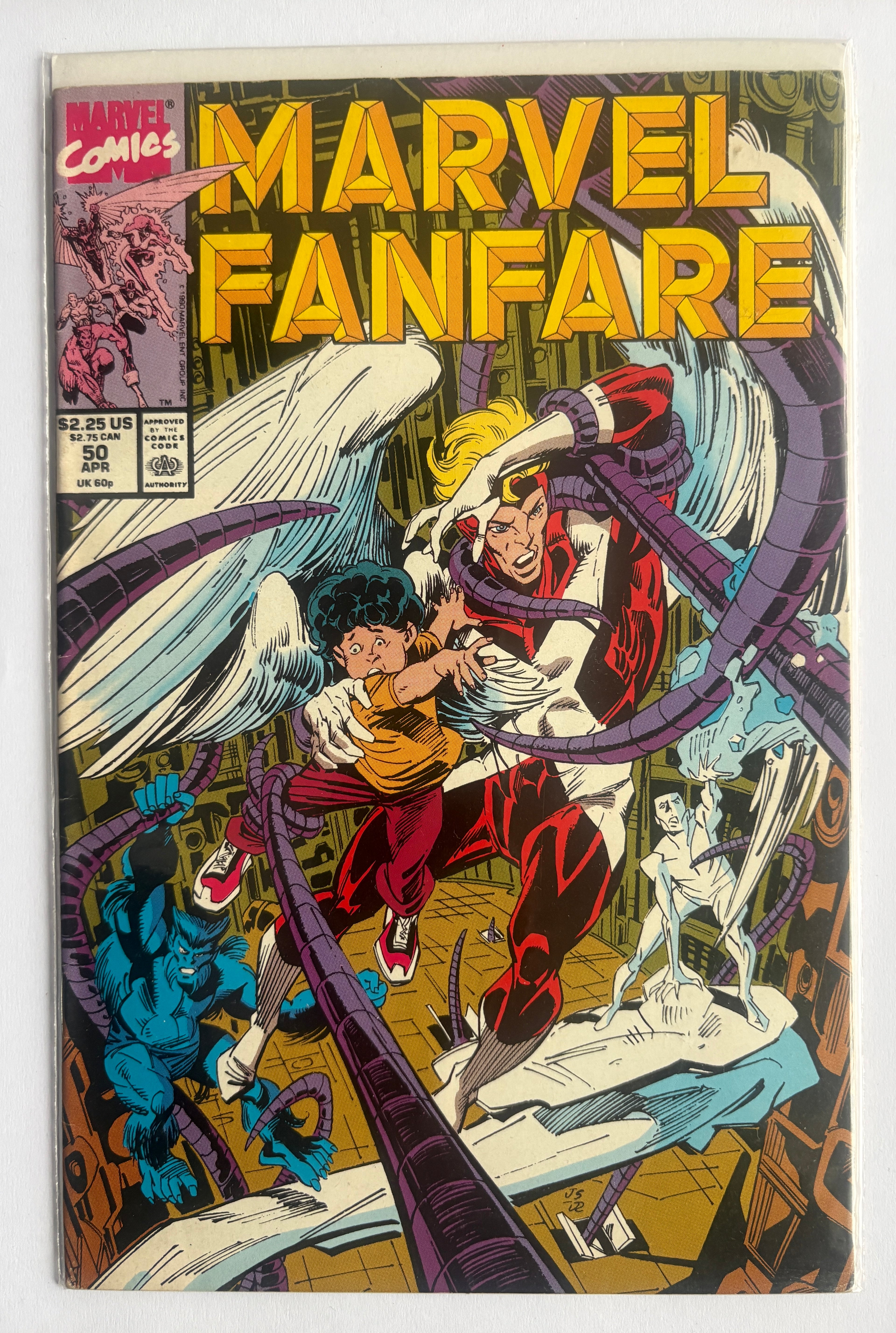 Marvel Fanfare #50 - Marvel Comics April 1990 F/VF 7.0