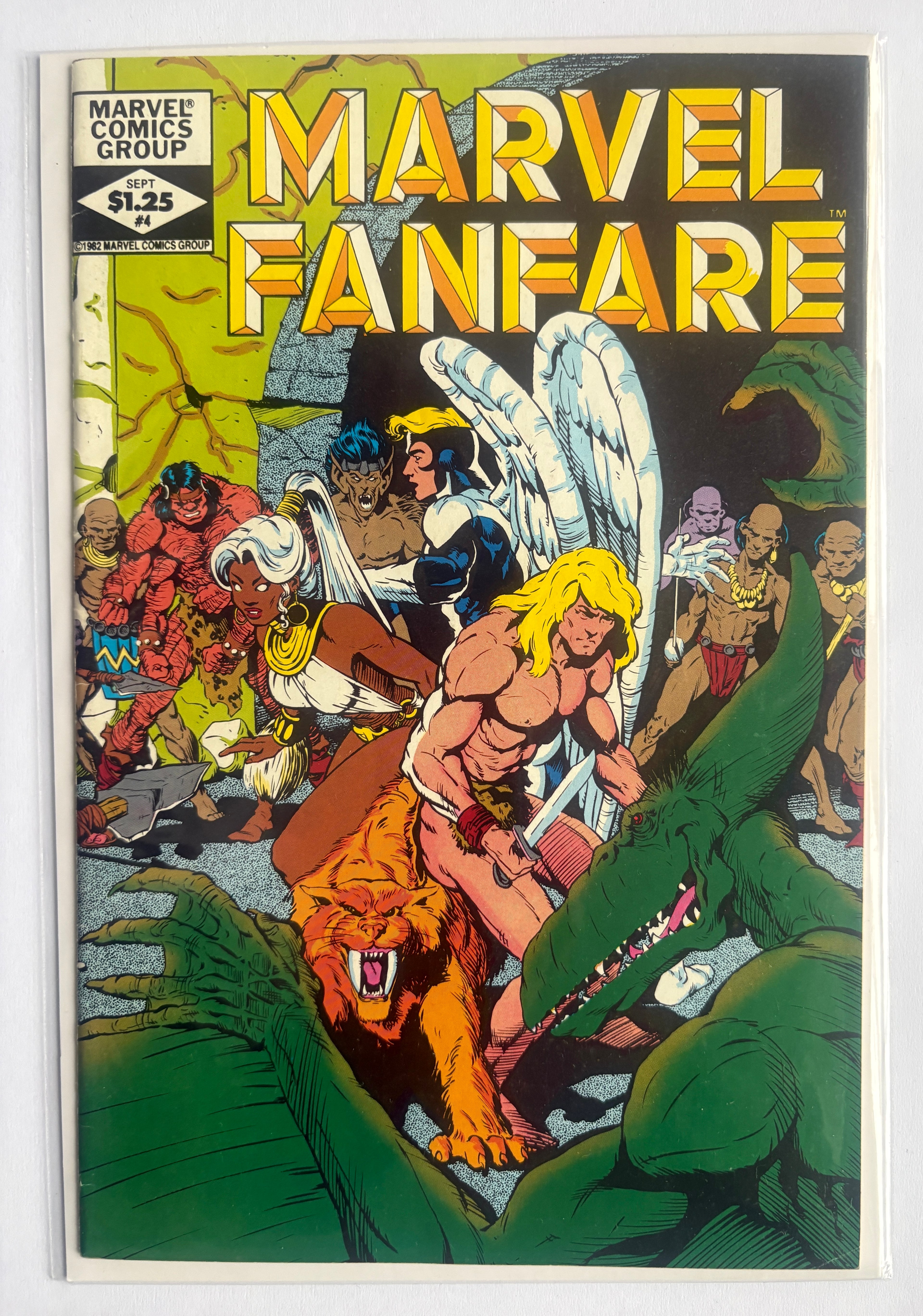 Marvel Fanfare #4 - Marvel Comics - September 1982 VF- 7.5