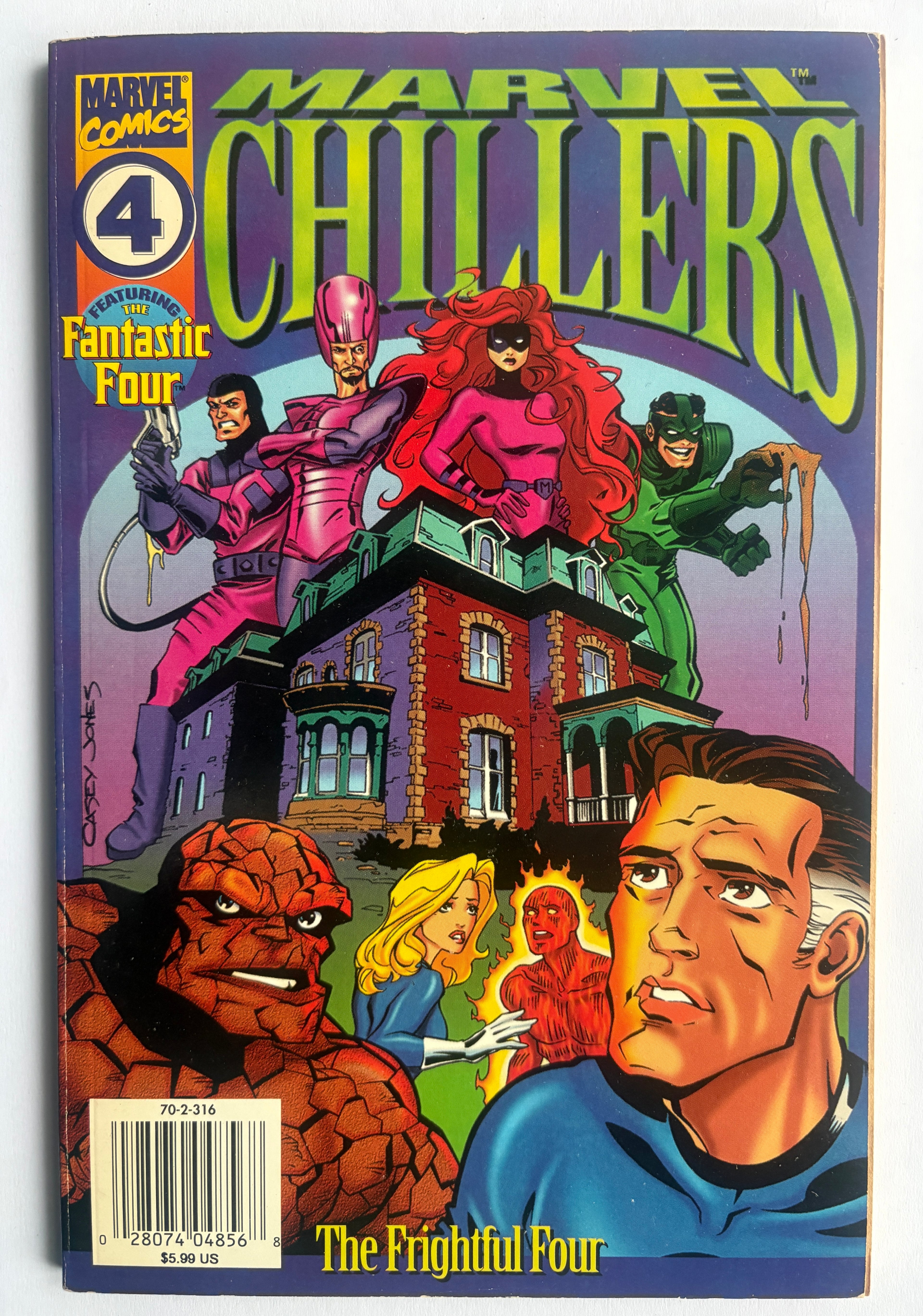 Marvel Chillers The Frightful Four (Poster inside) 1996 VF- 7.5