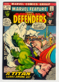 Marvel Feature #3 presents The Defenders - Marvel Comics June 1972 VF- 7.5