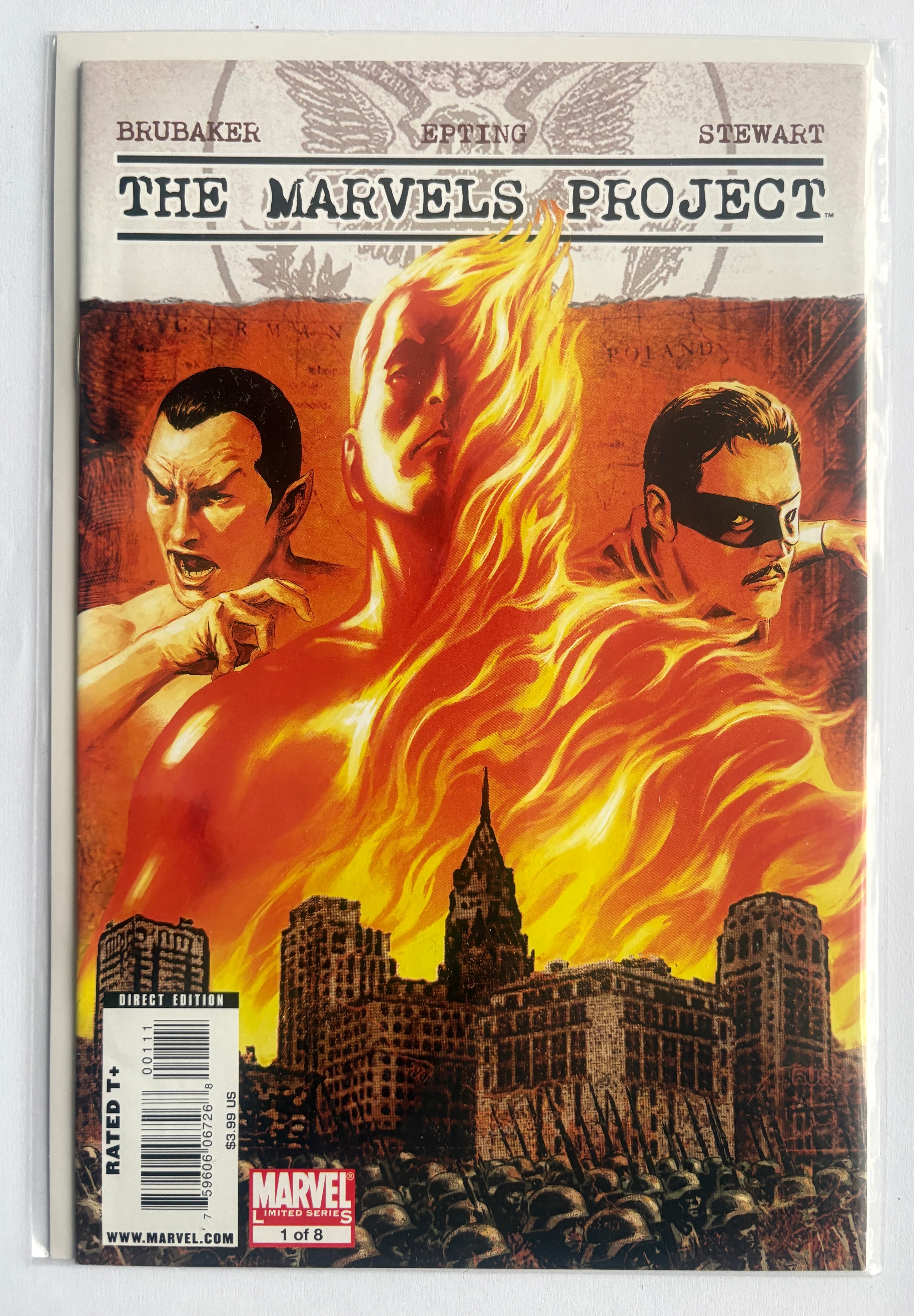 The Marvels Project #1 (1 of 8) 1st Printing Marvel Comics October 2009 VF- 7.5