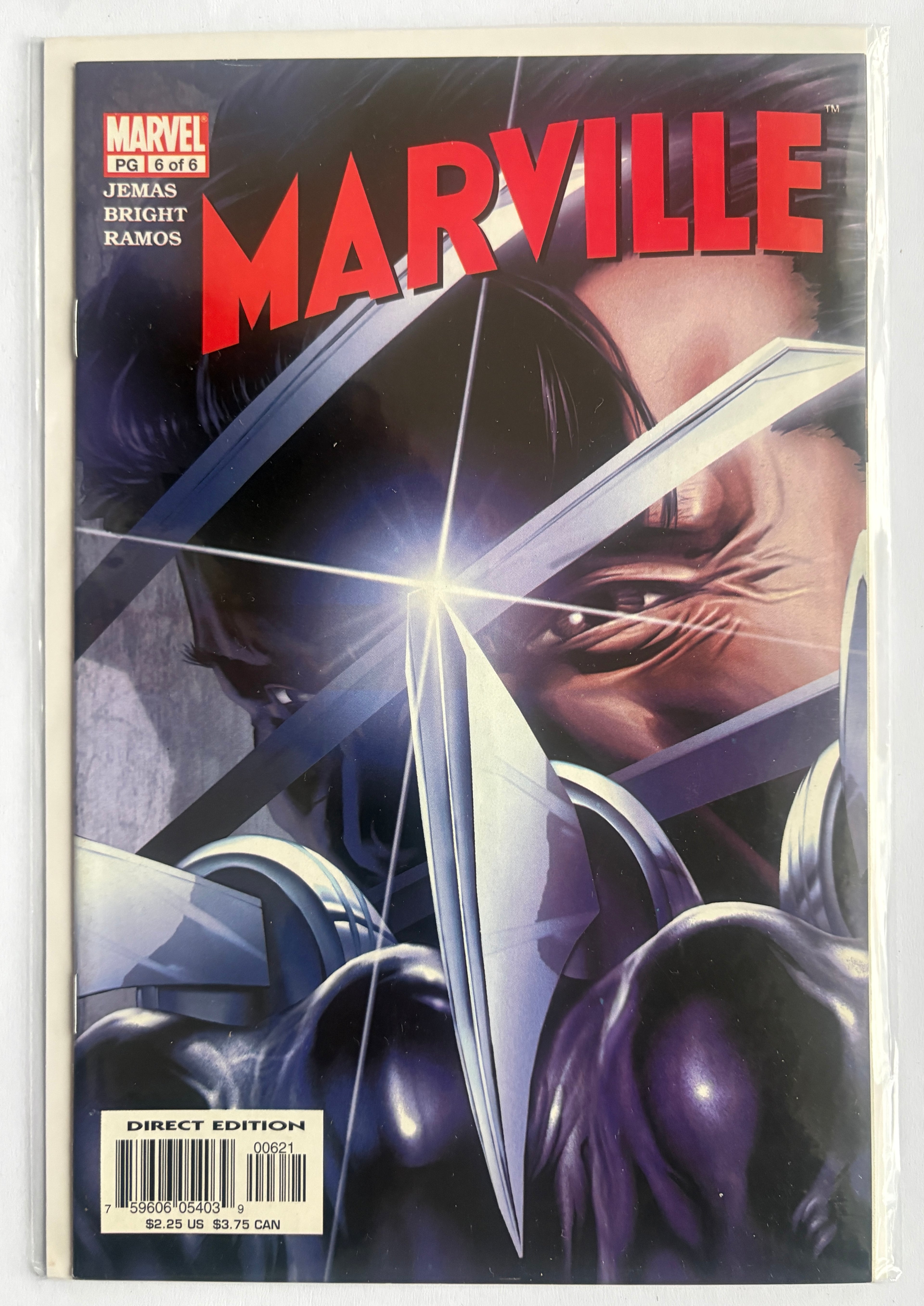 Marville #6 (6 of 6) Mark Bright Variant Marvel Comics April 2003 VF+ 8.5