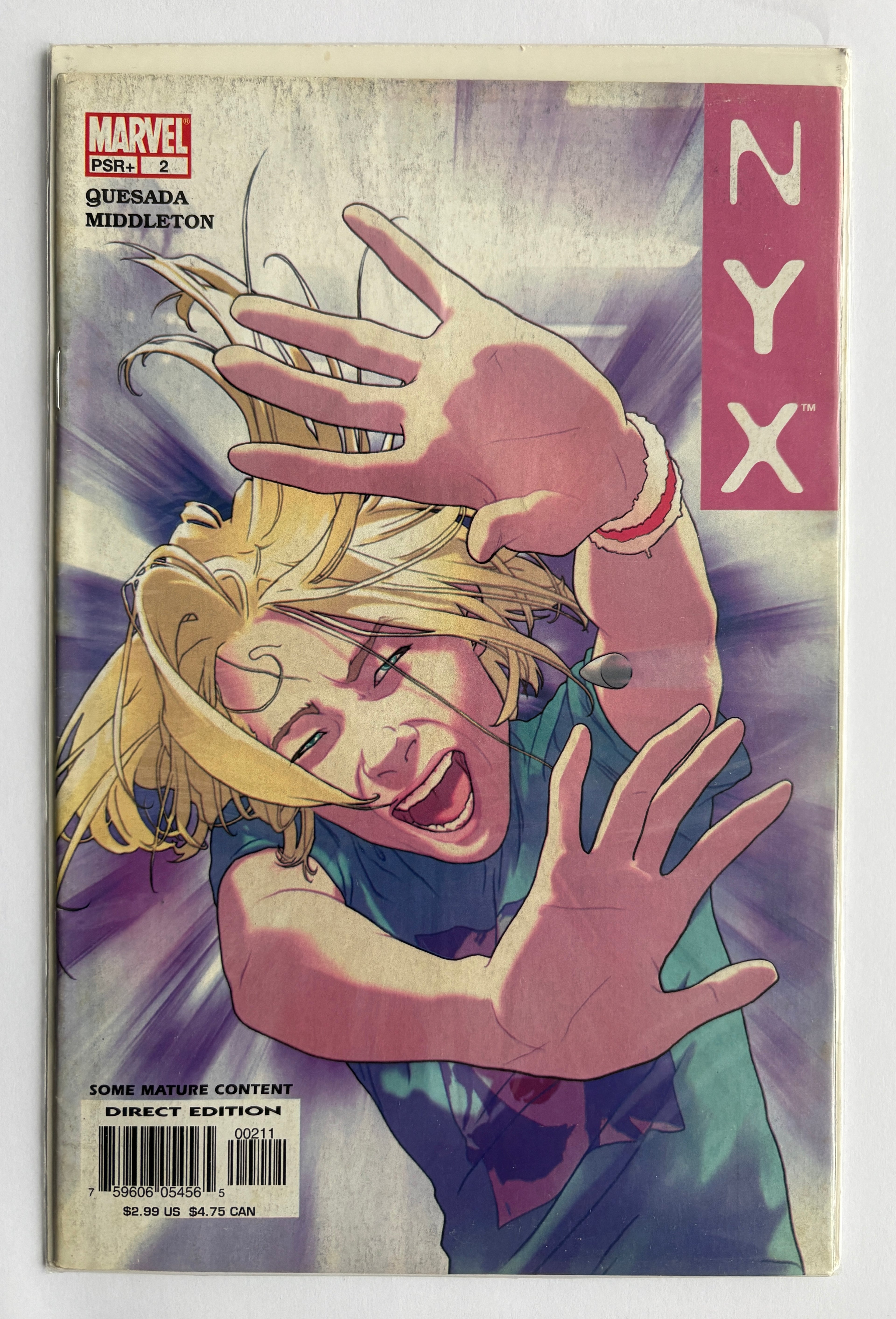 NYX #2 - 1st Printing Marvel Comics January 2004 FN+ 6.5