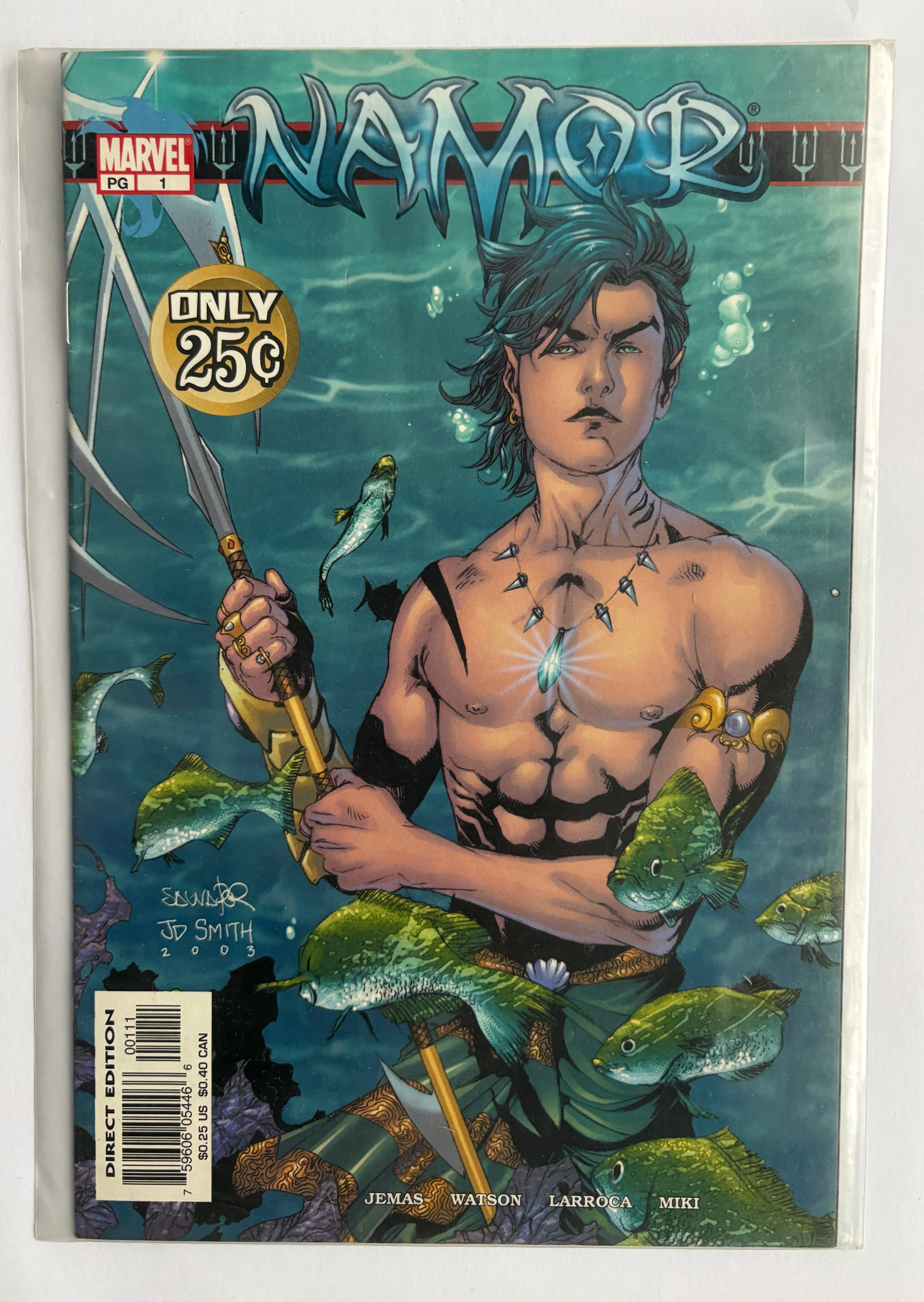 Namor #1 - Marvel Comics June 2003 VG/FN 5.0