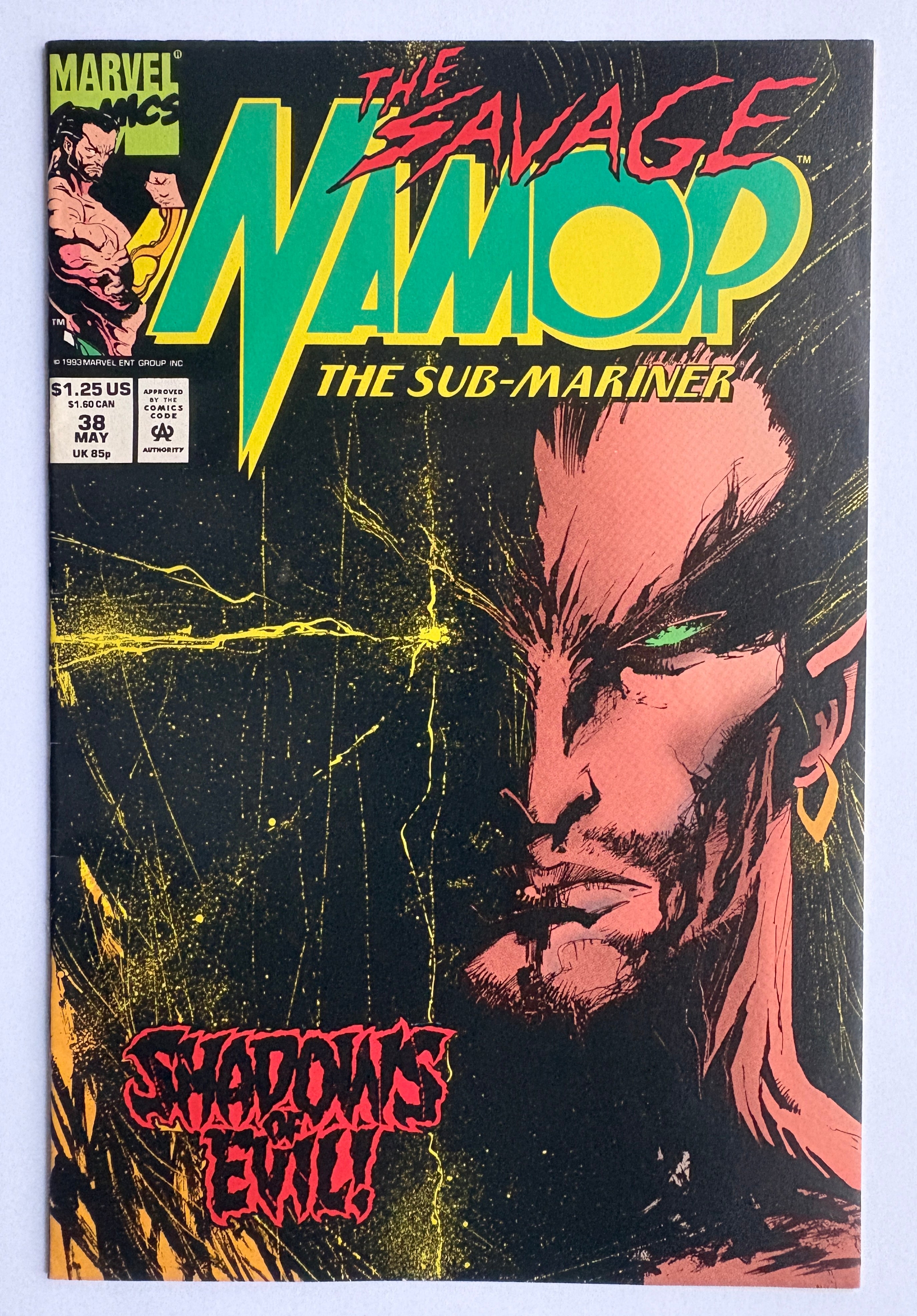Namor The Sub-Mariner #38 - Marvel Comics May 1993 F/VF 7.0