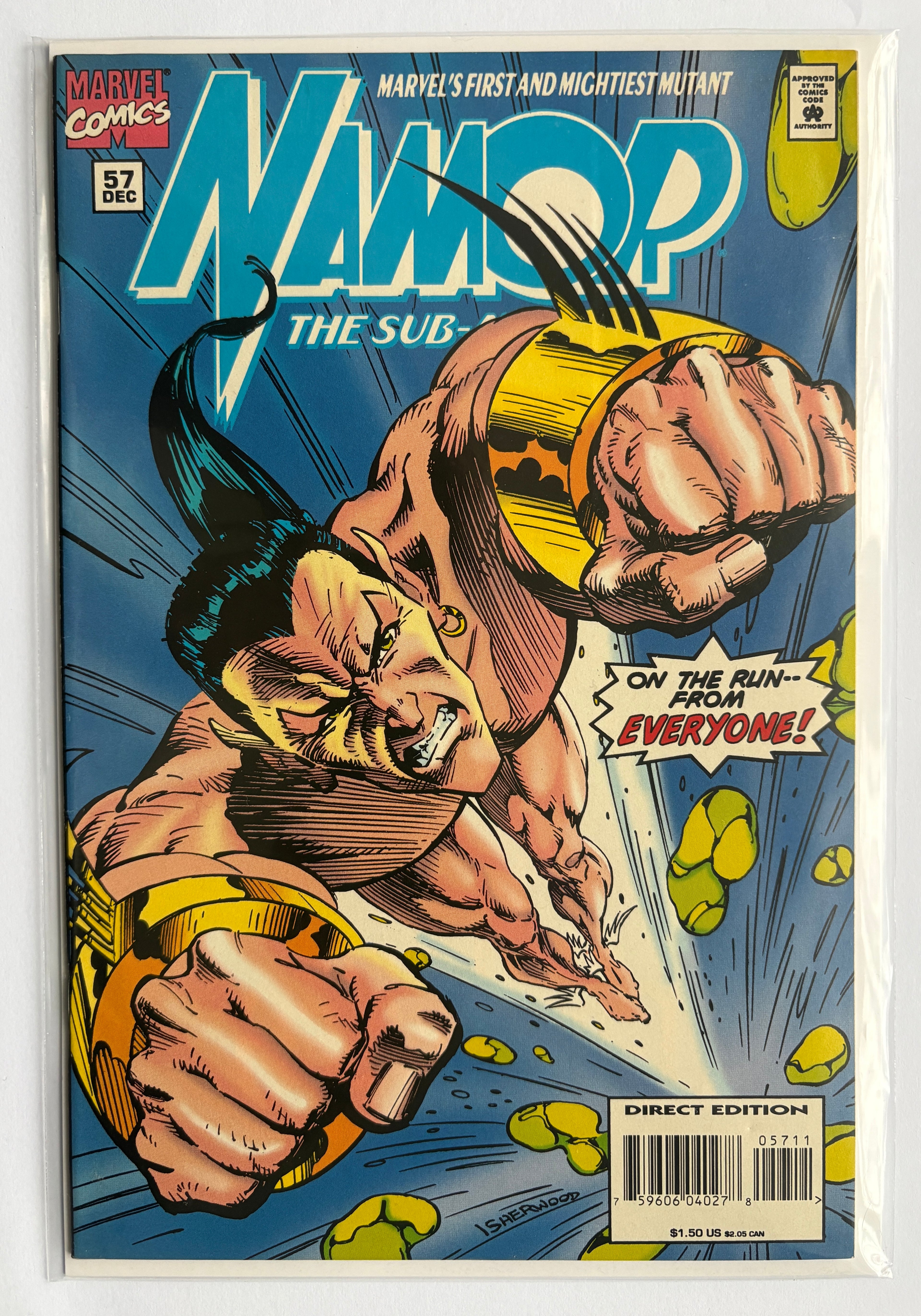 Namor The Sub-Mariner #57 - Marvel Comics December 1994 VF- 7.5