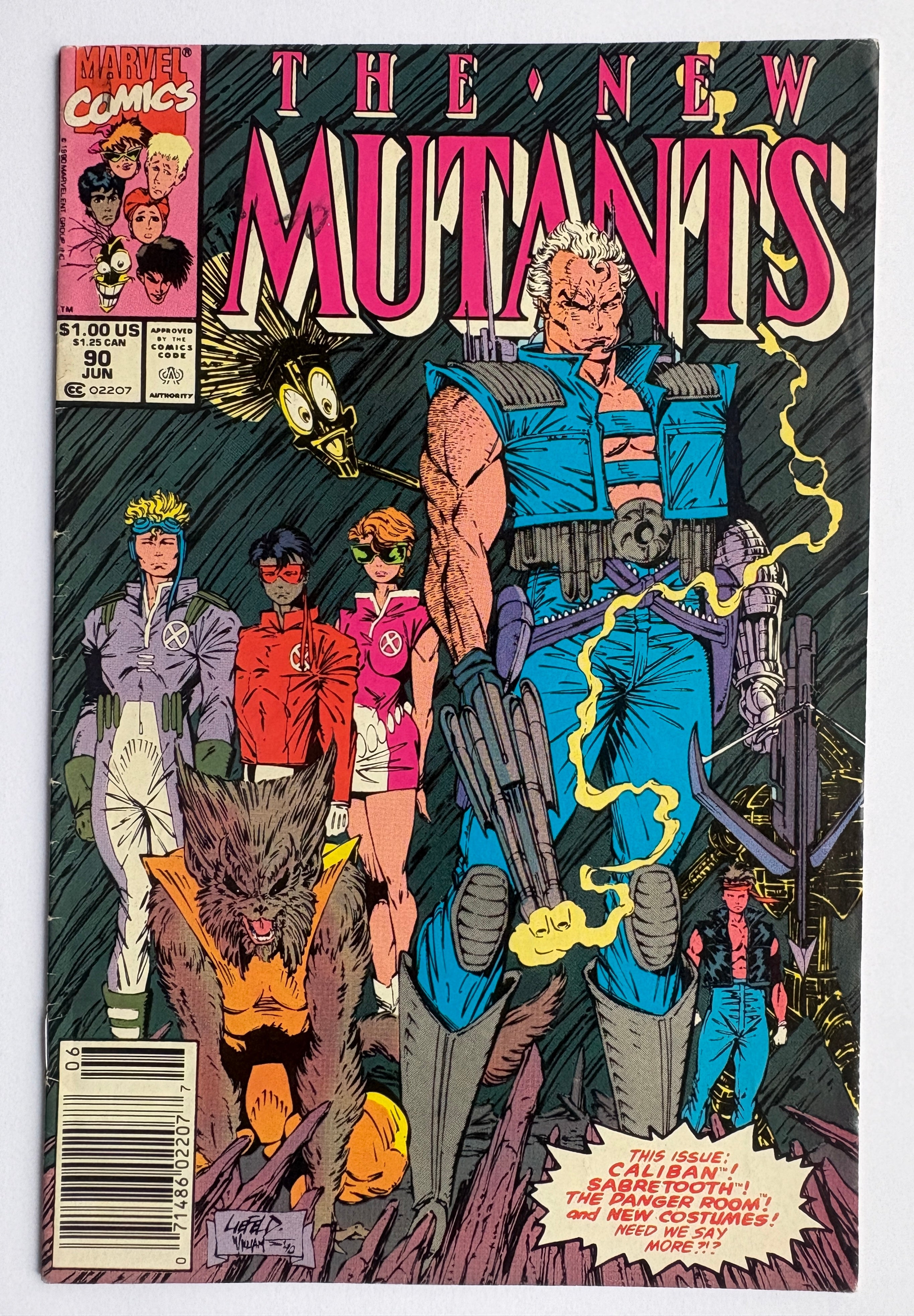 The New Mutants #90 - Marvel Comics - June 1990 FN 6.0