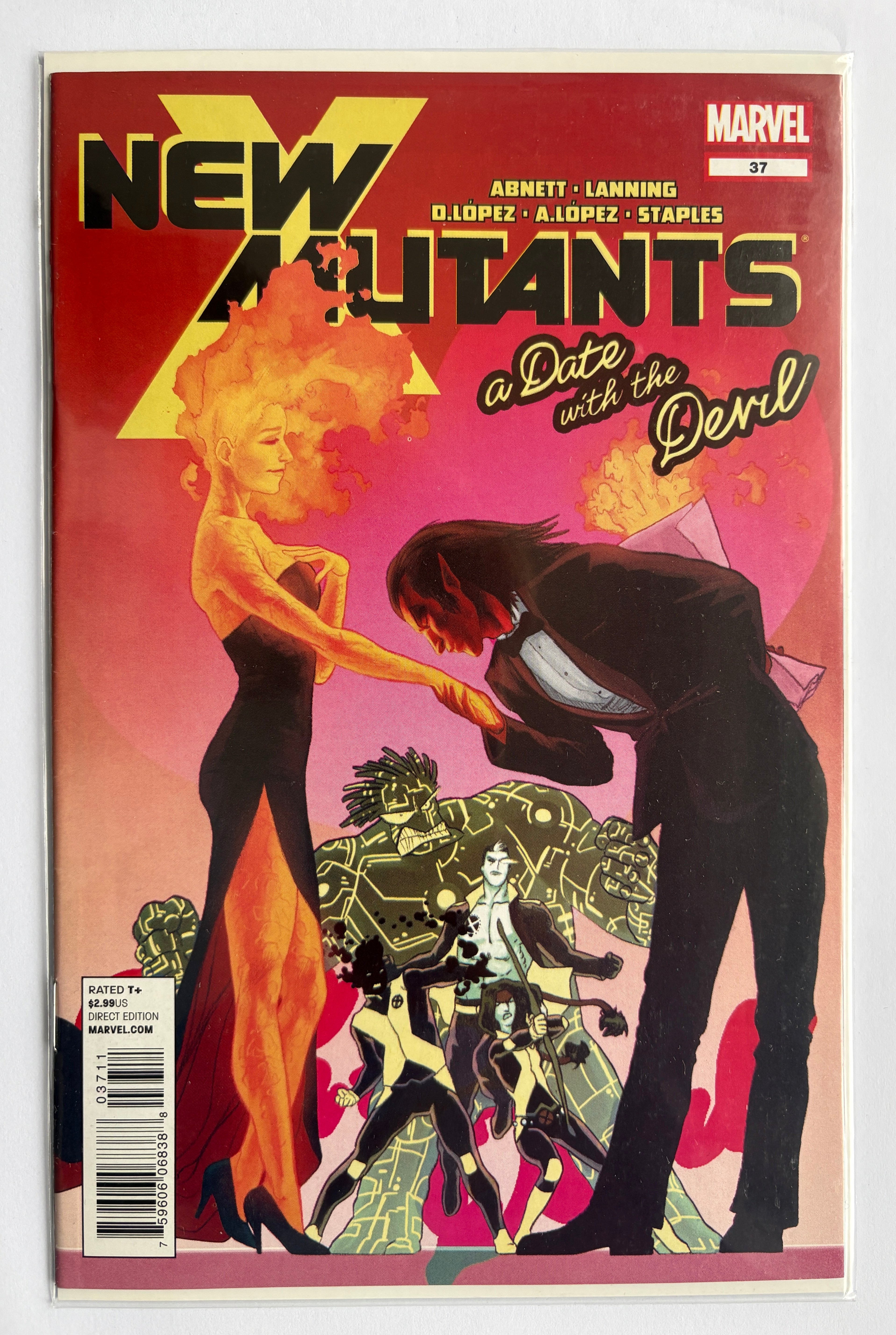 New Mutants #37 - 1st Printing - Marvel Comics April 2012 VF- 7.5