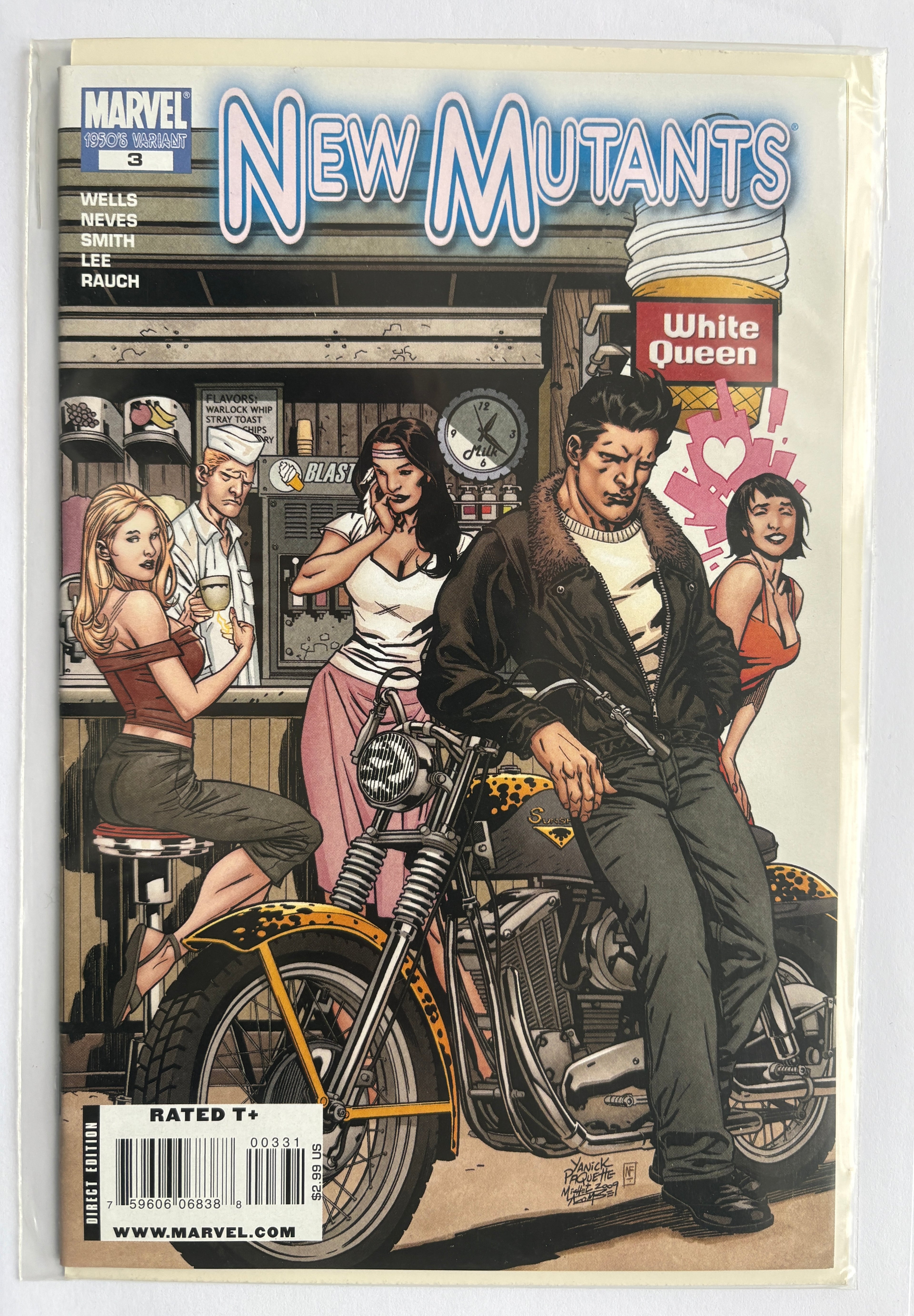 New Mutants #3 - 1st Printing - Marvel Comics September 2009 F/VF 7.0