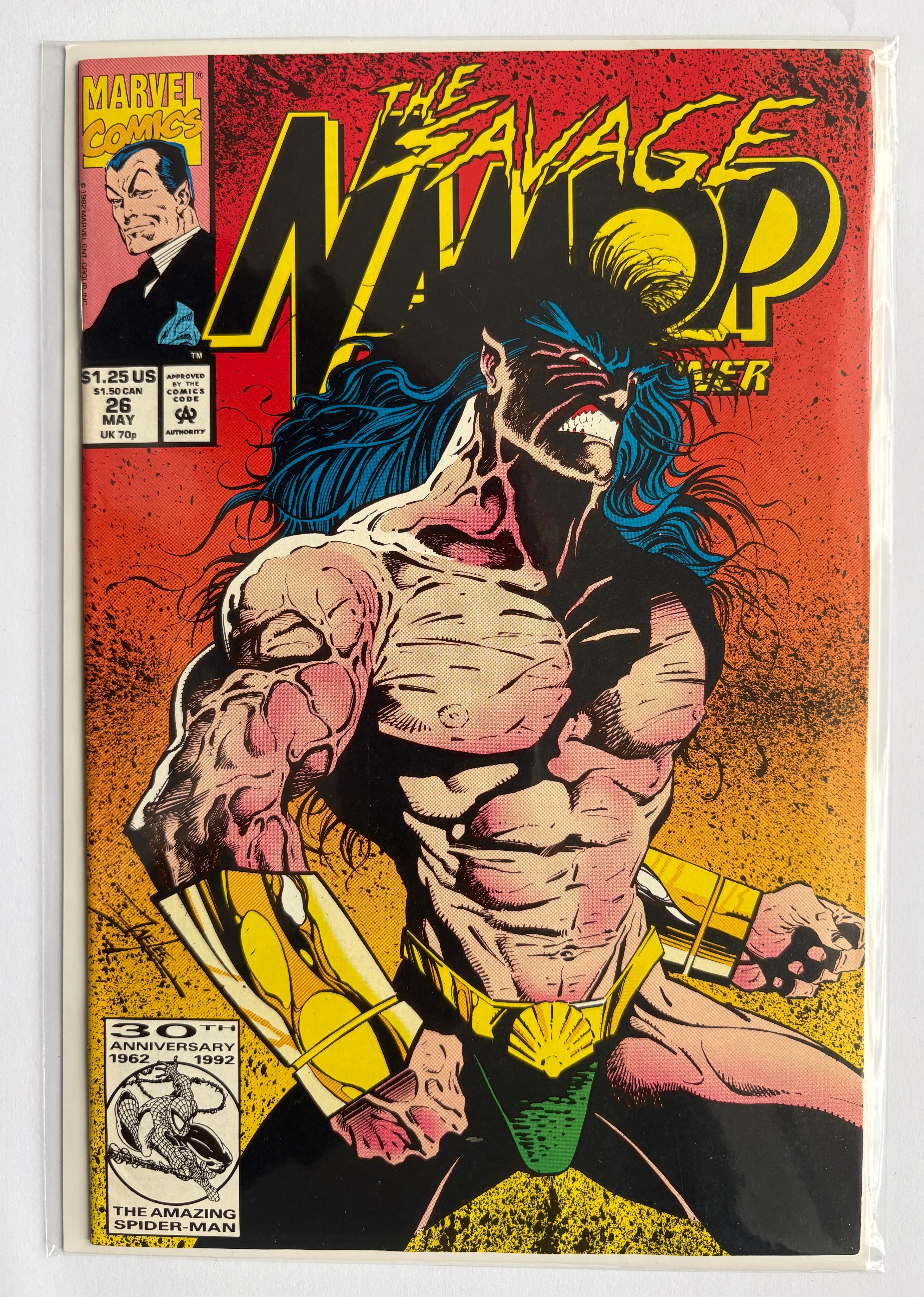 Namor The Sub-Mariner #26 - Marvel Comics May 1992 VF 8.0