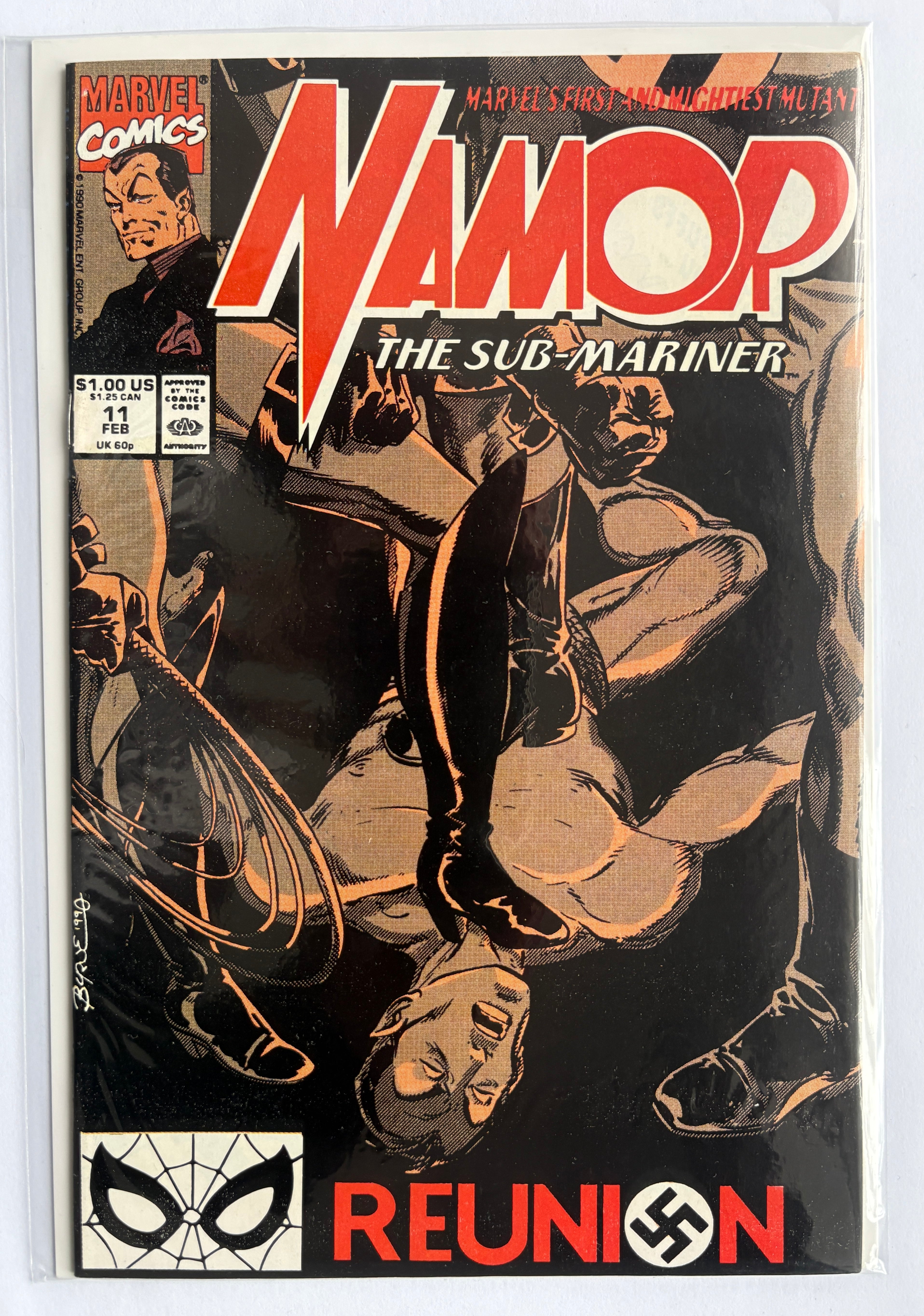 Namor The Sub-Mariner #11 - Marvel Comics February 1991 VF+ 8.5