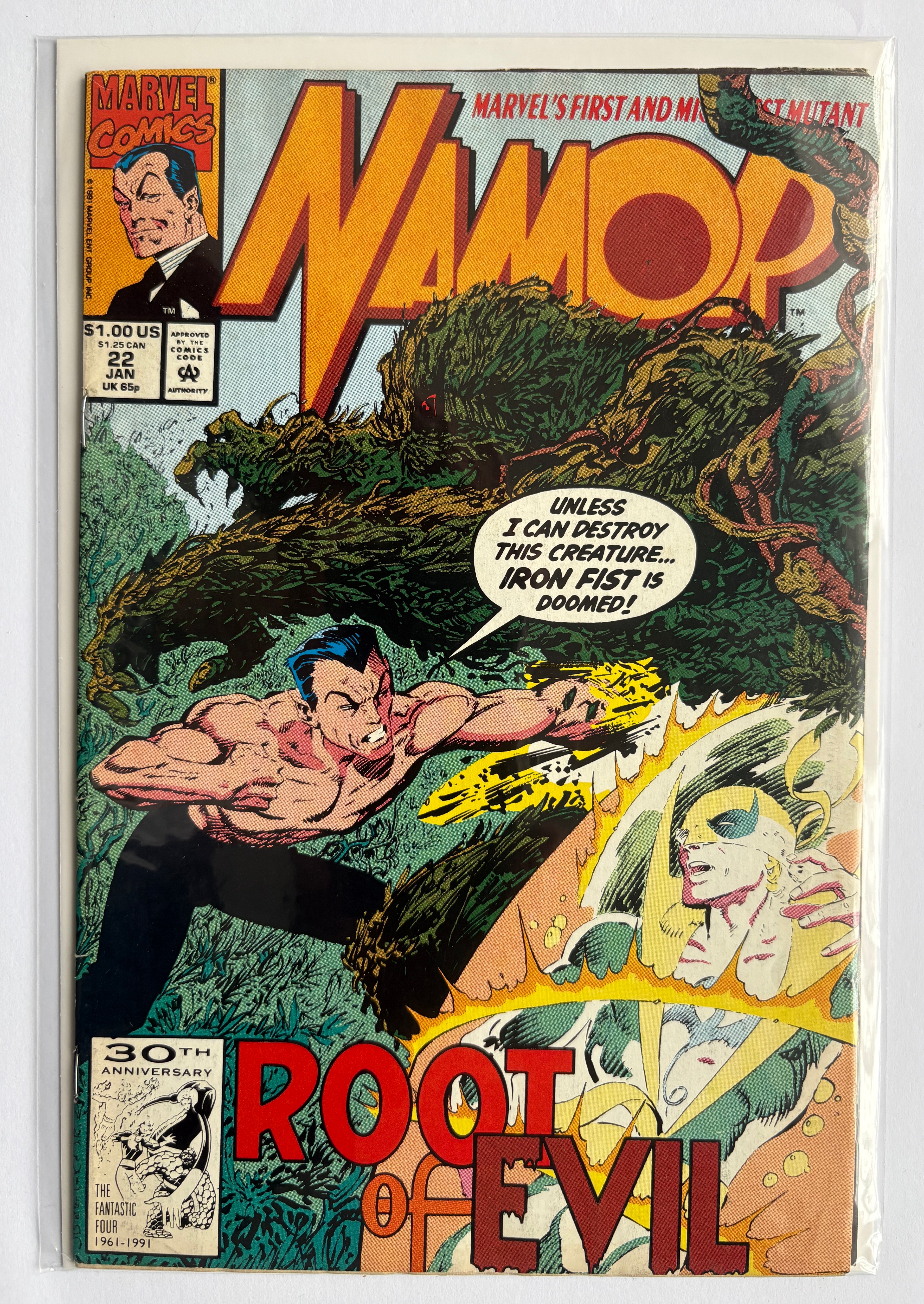 Namor The Sub-Mariner #22 - Marvel Comics January 1992 F/VF 7.0