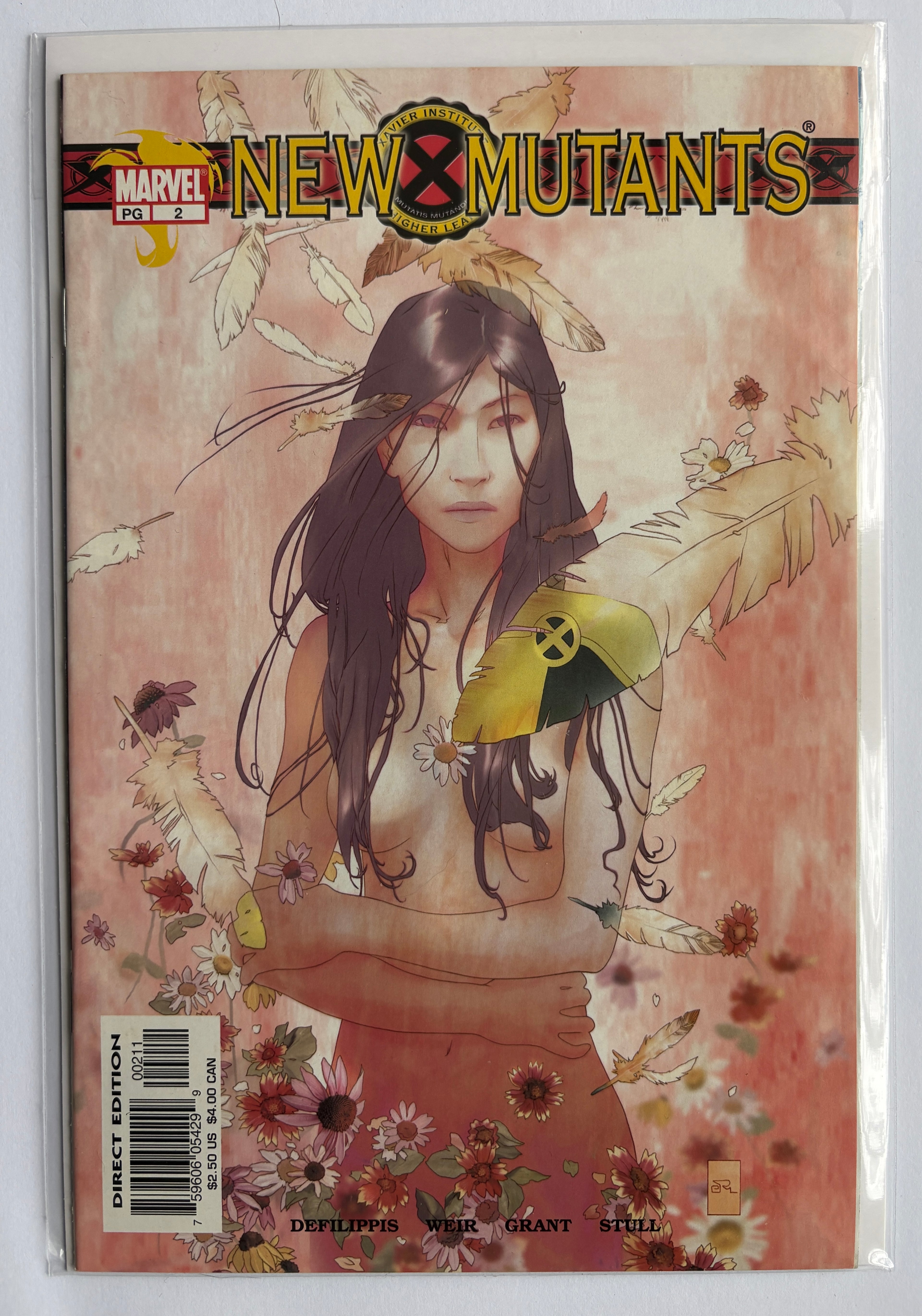 New Mutants #2 - 1st Appearance Hellion Marvel Comics August 2003 VF+ 8.5