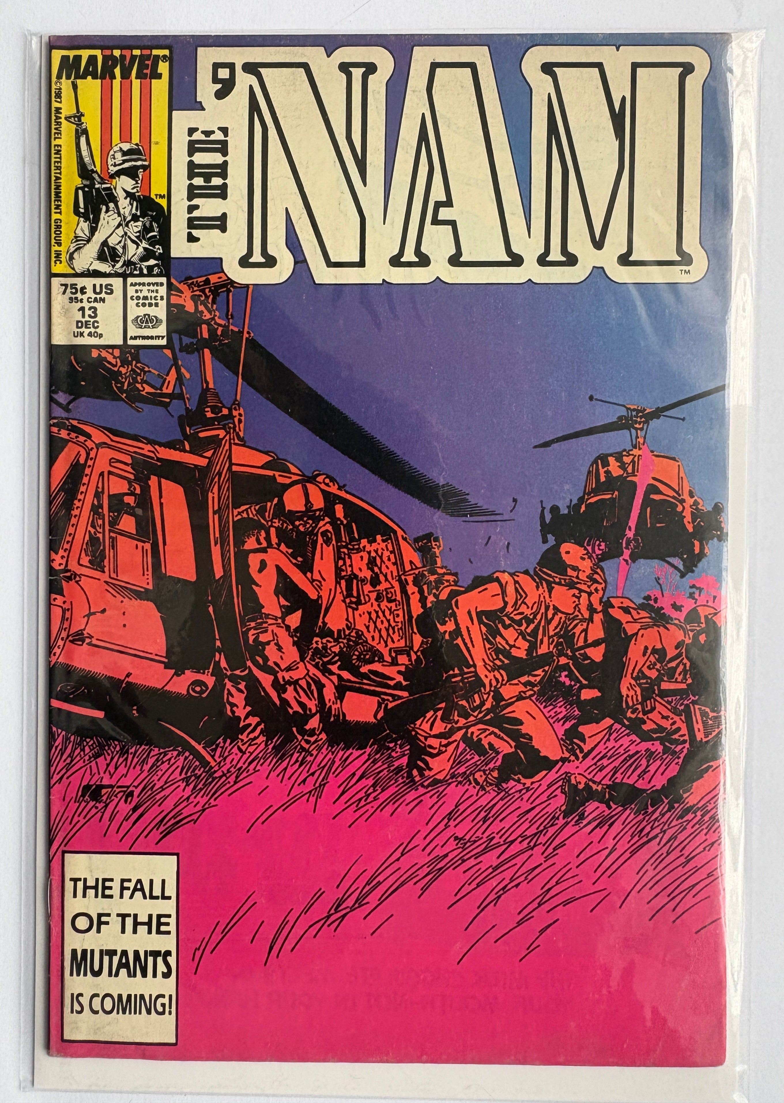The 'Nam #13 - Marvel Comics December 1987 FN 6.0