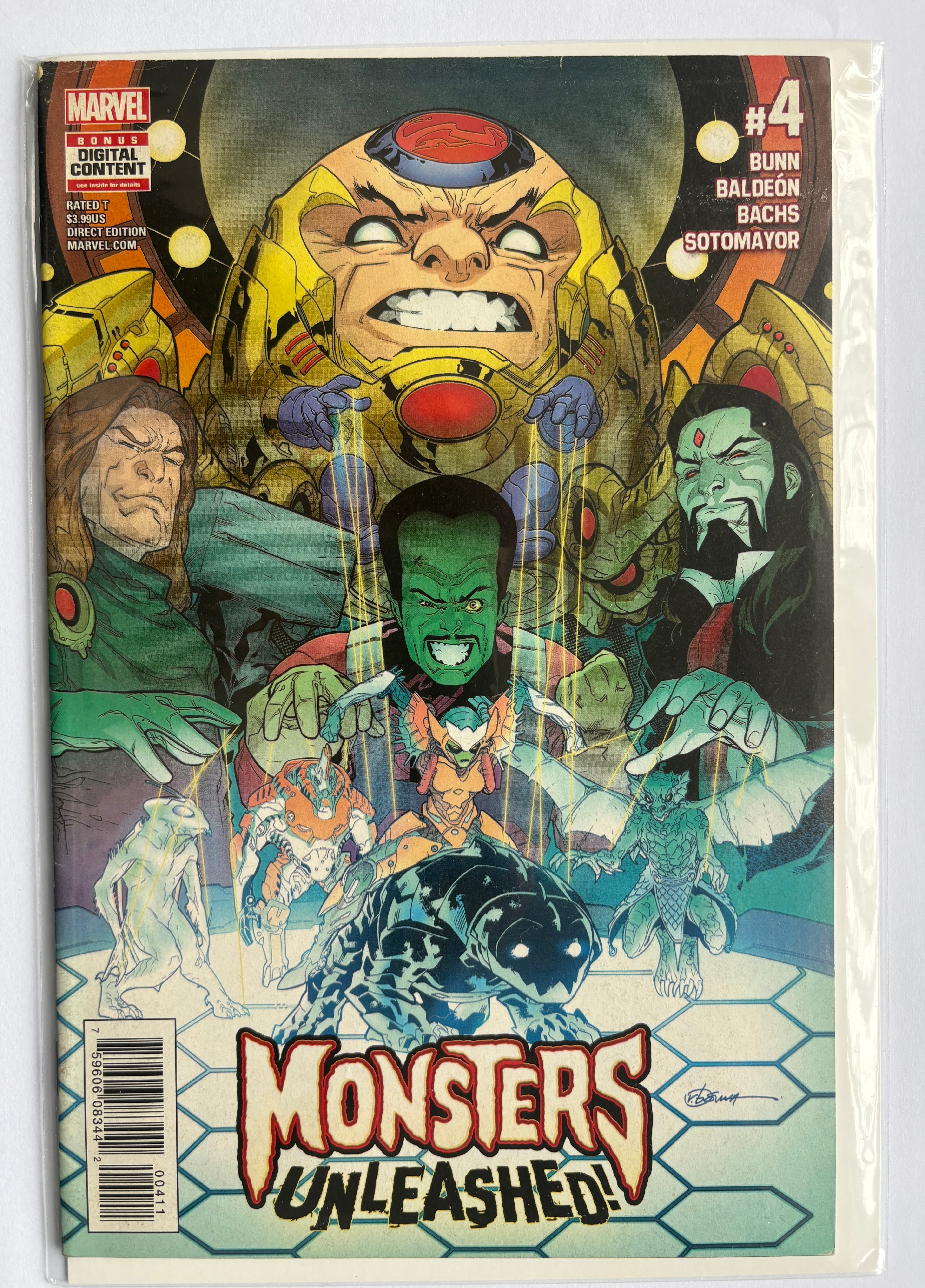 Monsters Unleashed #4 - 1st Printing - Marvel Comics September 2017 VF- 7.5