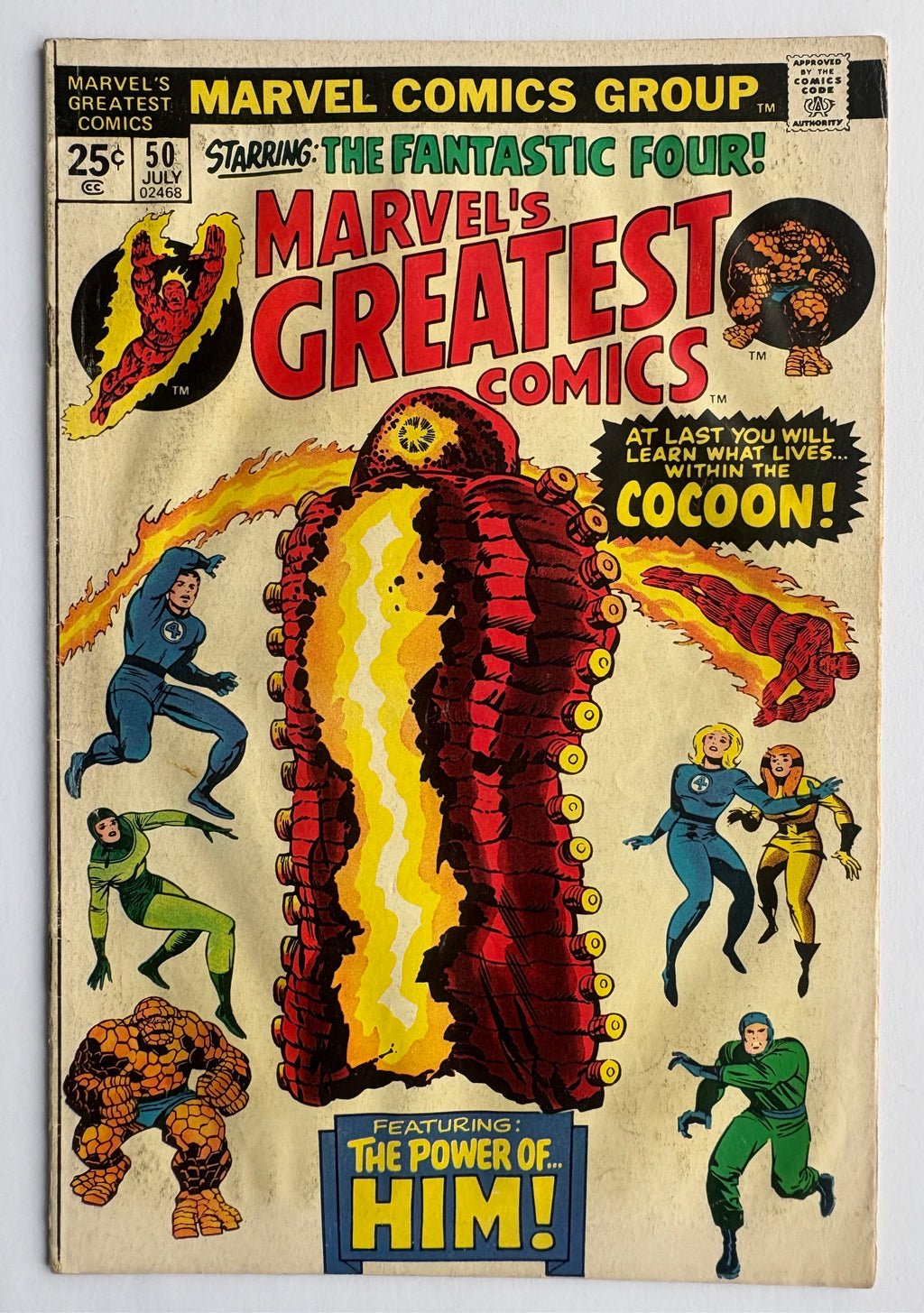 Marvel's Greatest Comics #50 - Marvel Comics July 1974 VG 4.0