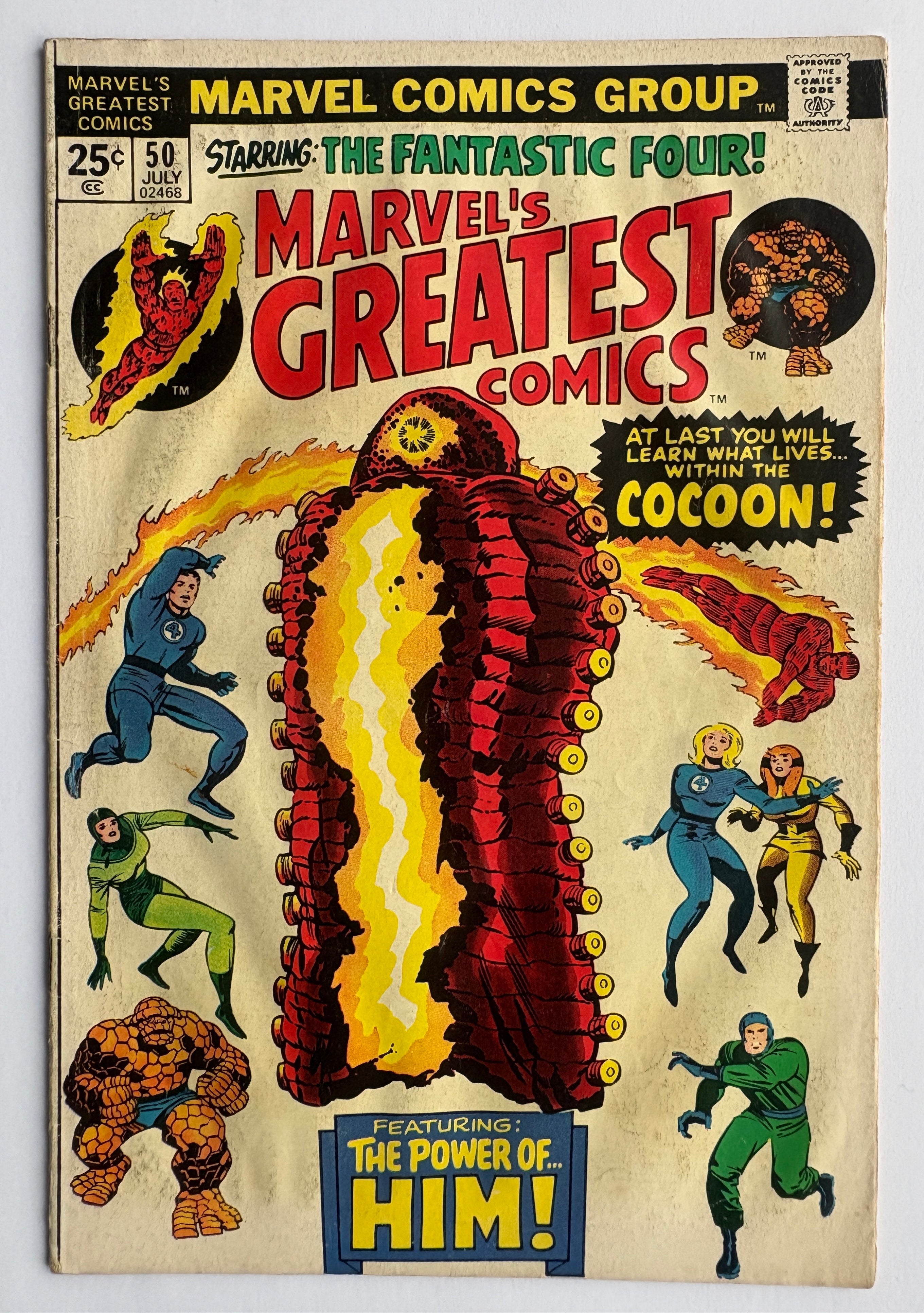 Marvel's Greatest Comics #50 - Marvel Comics July 1974 VG 4.0