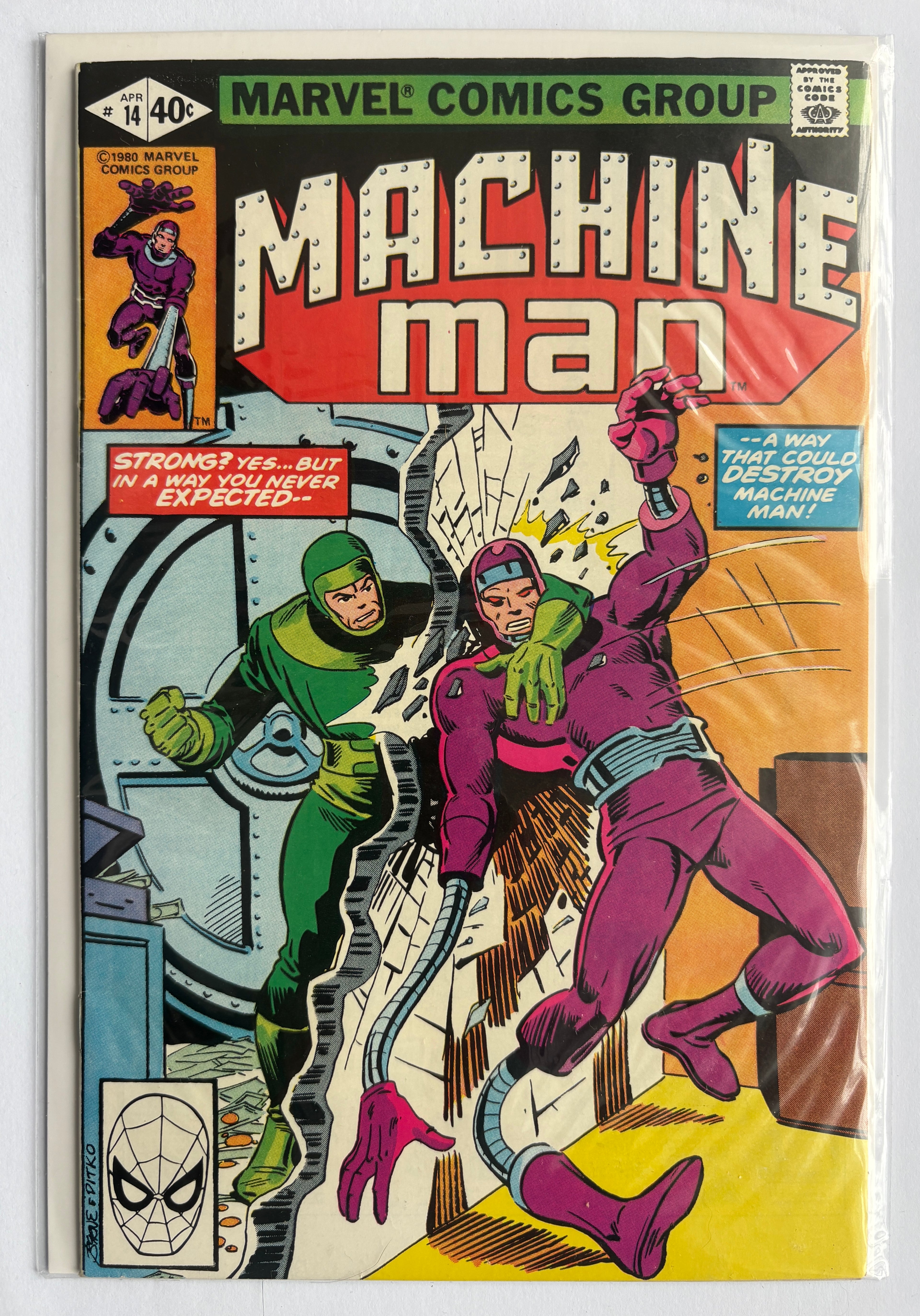 Machine Man #14 - Marvel Comics April 1980 VF 8.0