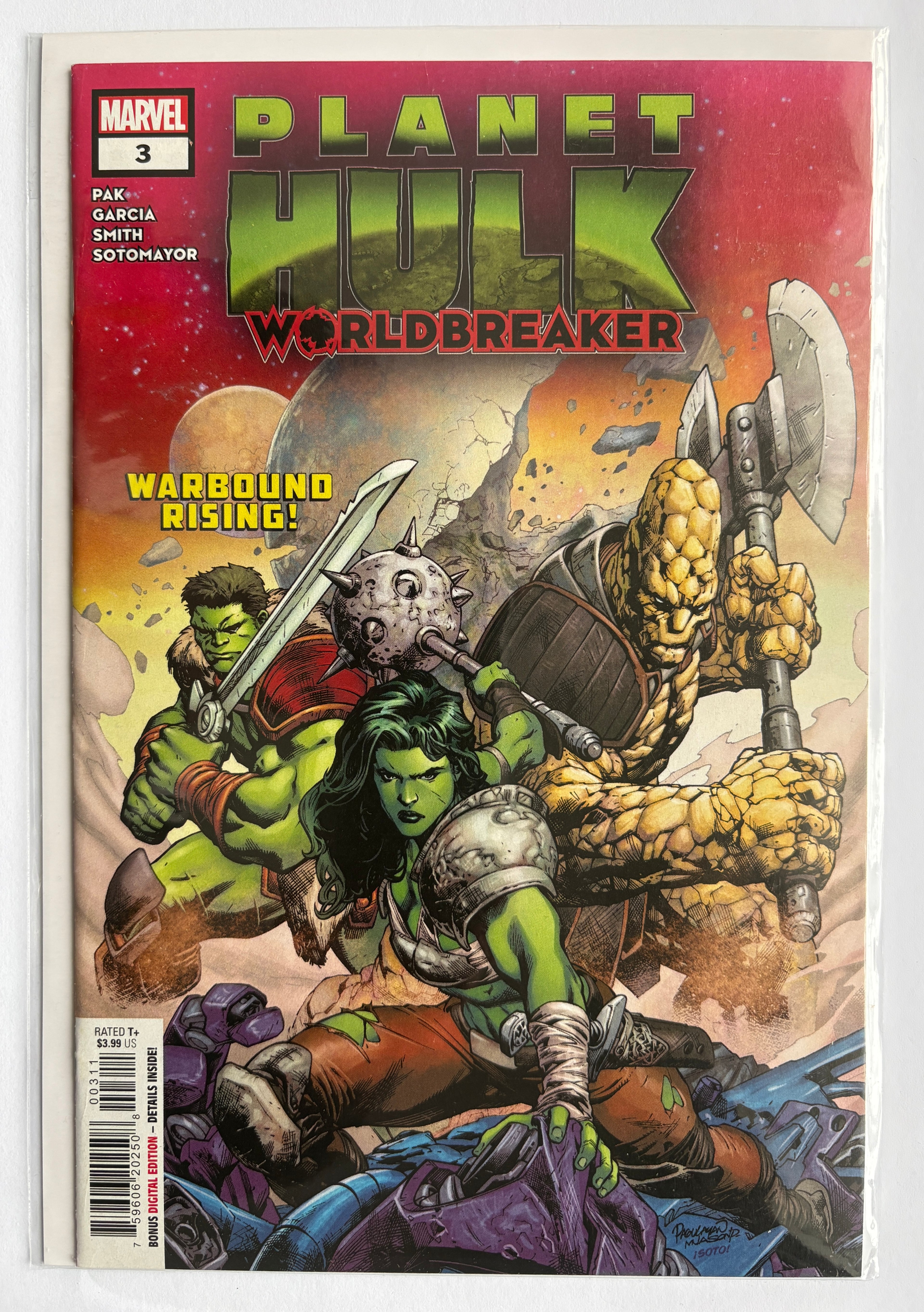 Planet Hulk: Worldbreaker #3 - 1st Printing Marvel Comics March 2023 NM- 9.2