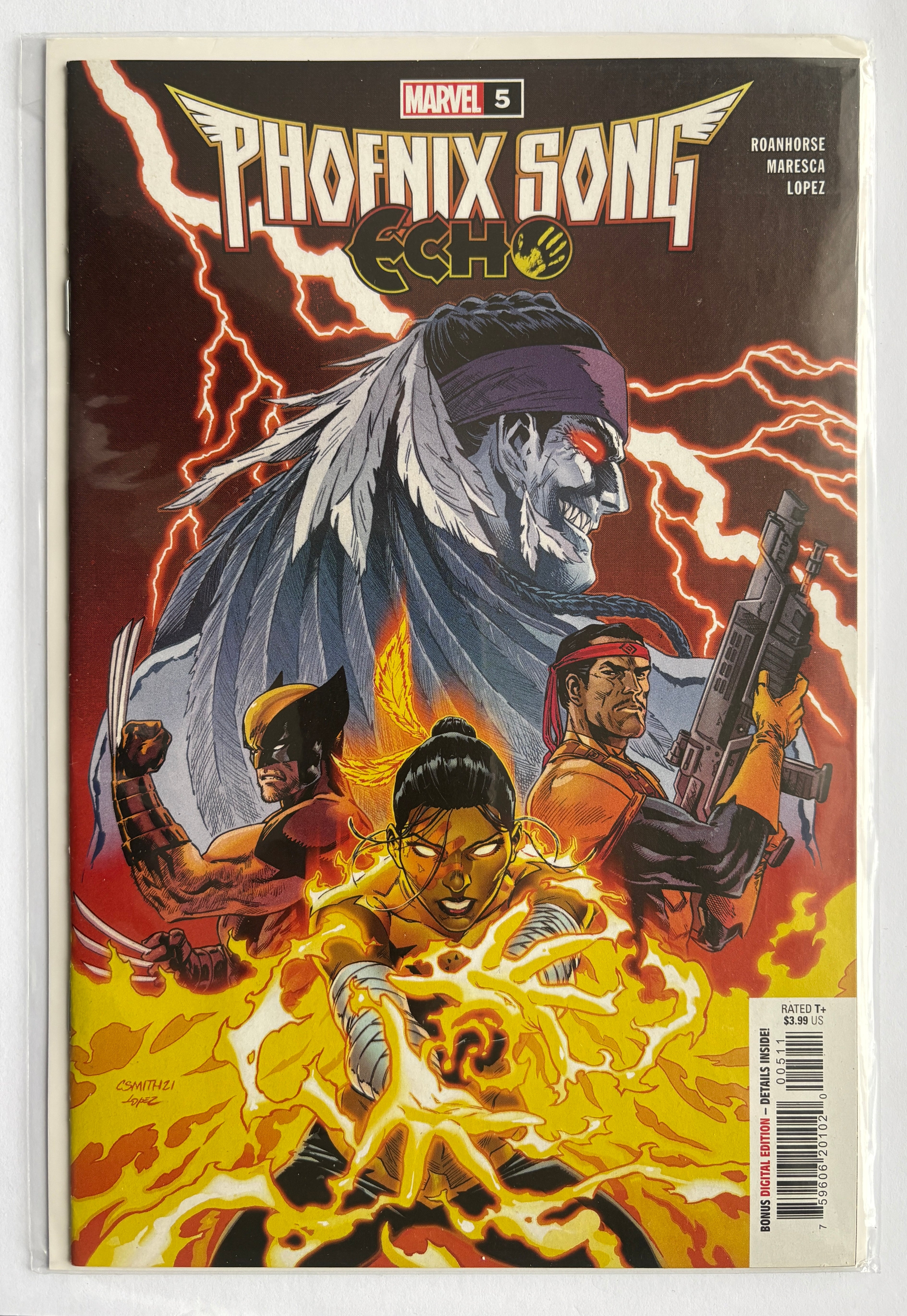 Phoenix Song: Echo #5 - 1st Printing Cover A Marvel Comics April 2022 NM- 9.2