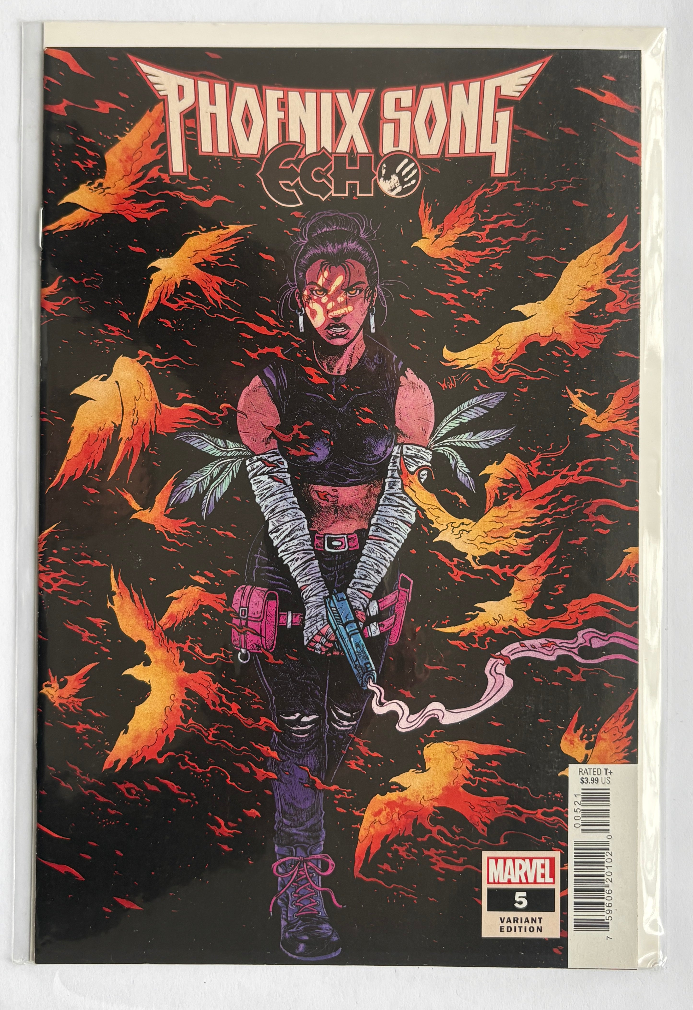 Phoenix Song: Echo #5 - 1st Printing Variant Cover Marvel Comics April 2022 NM- 9.2