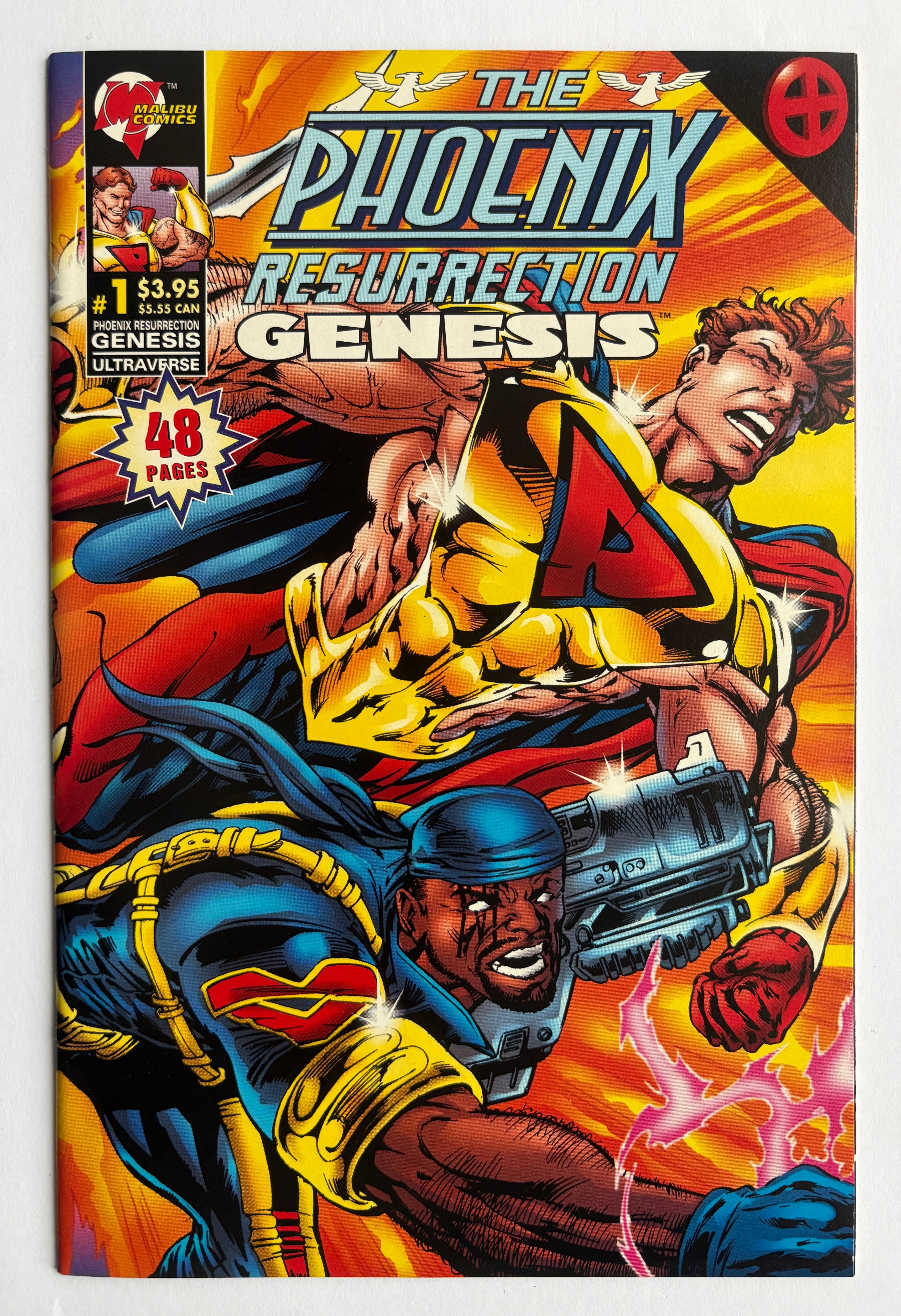 The Phoenix Resurrection Genesis #1 - Malibu Comics - December 1995 VF- 7.5