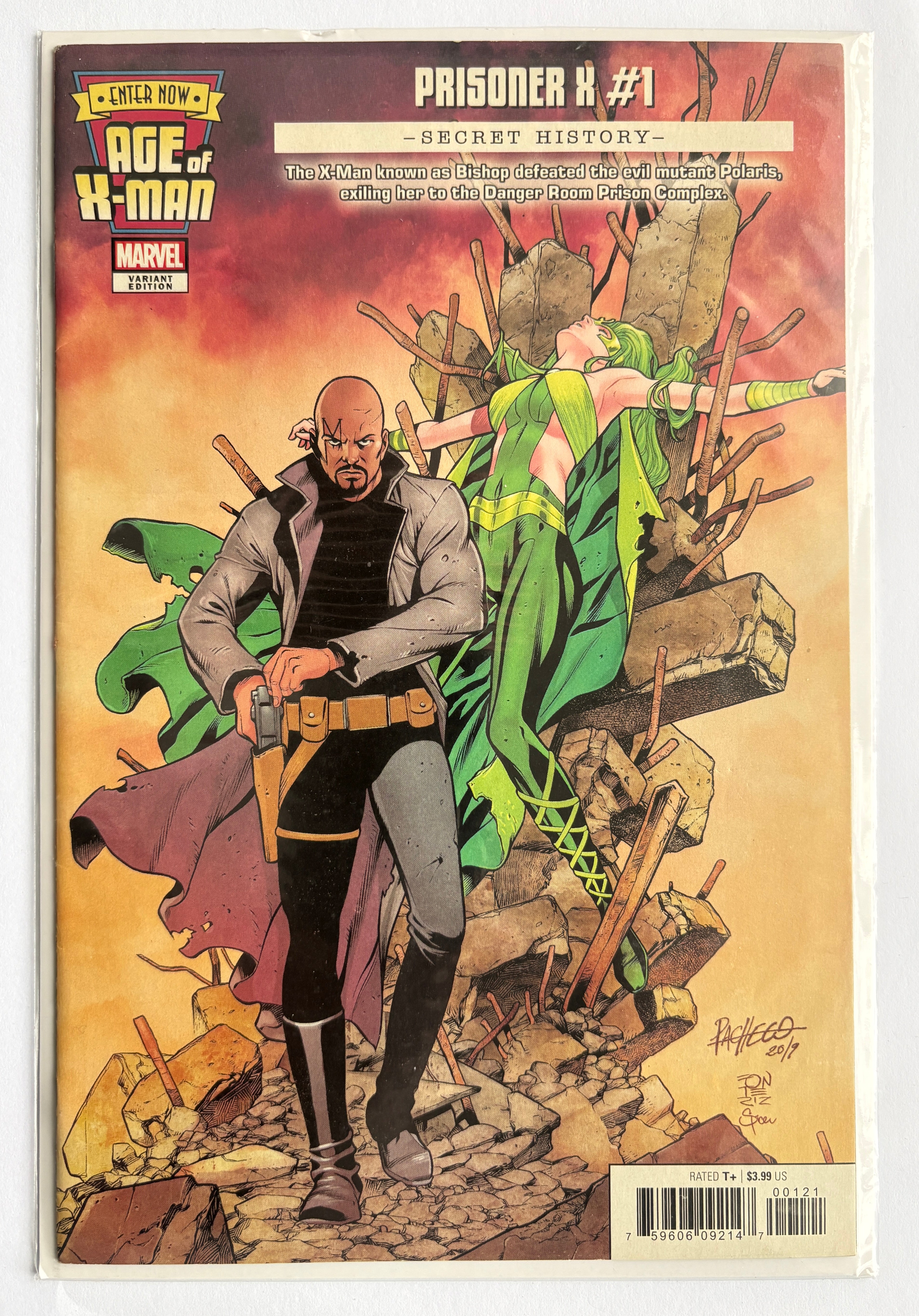Age of X-Man: Prisoner X #1 - Pacheco Secret Cover Variant May 2019 VF- 7.5