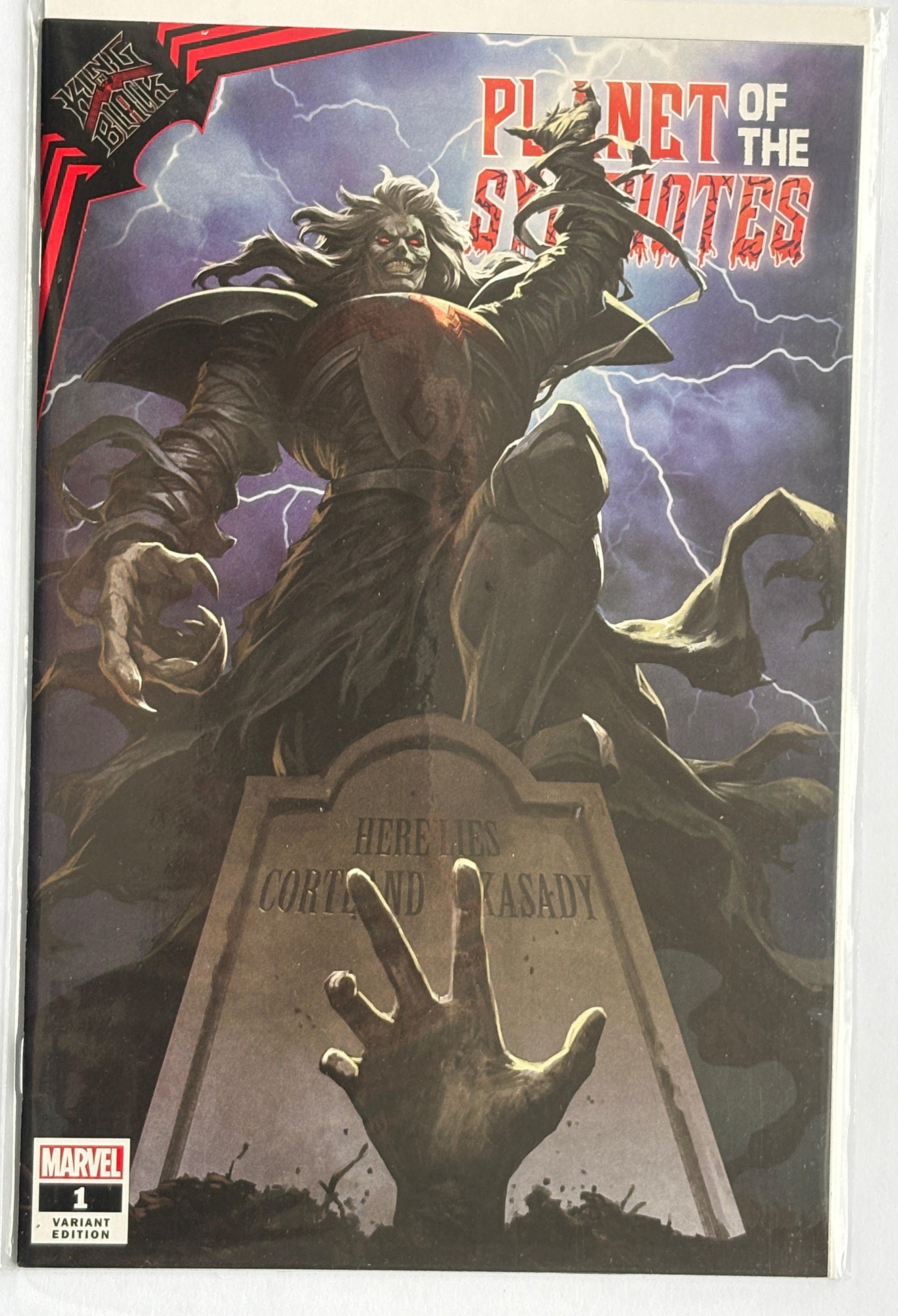 King in Black: Planet of the Symbiotes #1 Skan Variant Ltd to 800 2021 NM- 9.2