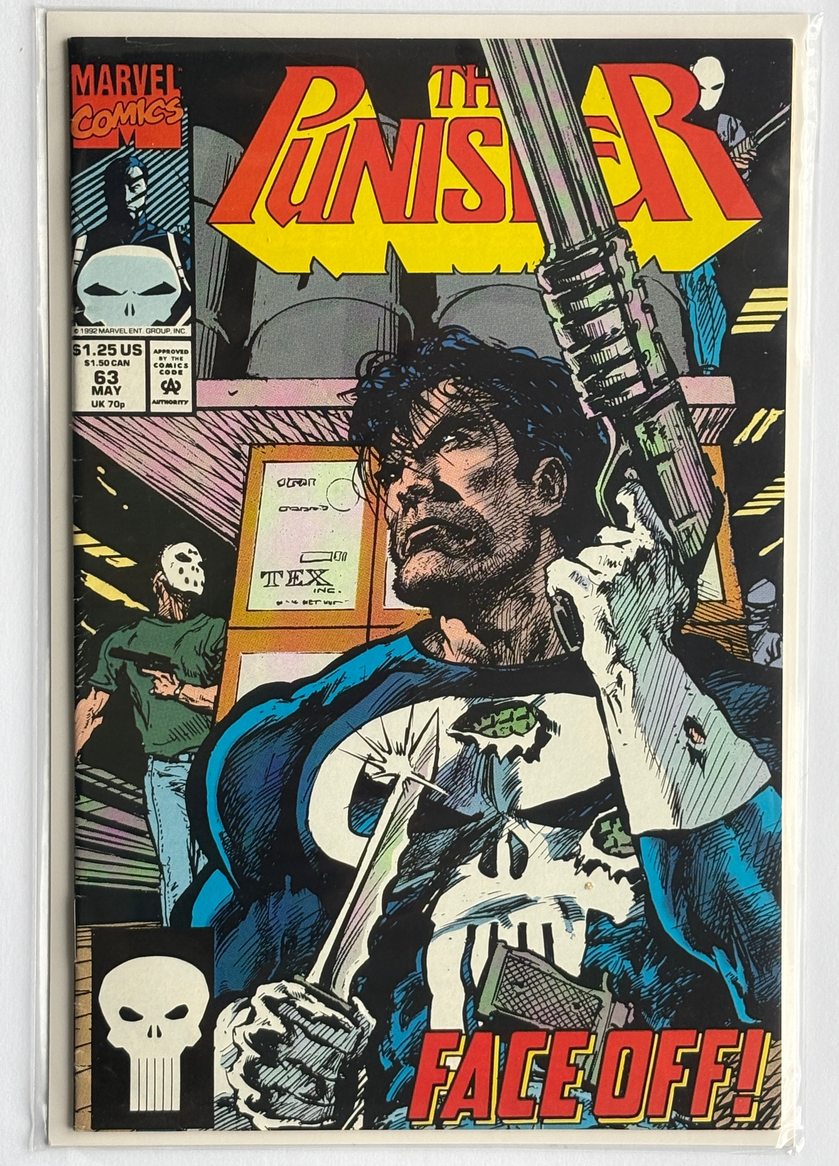 The Punisher #63 - Marvel Comics - May 1992 FN 6.0