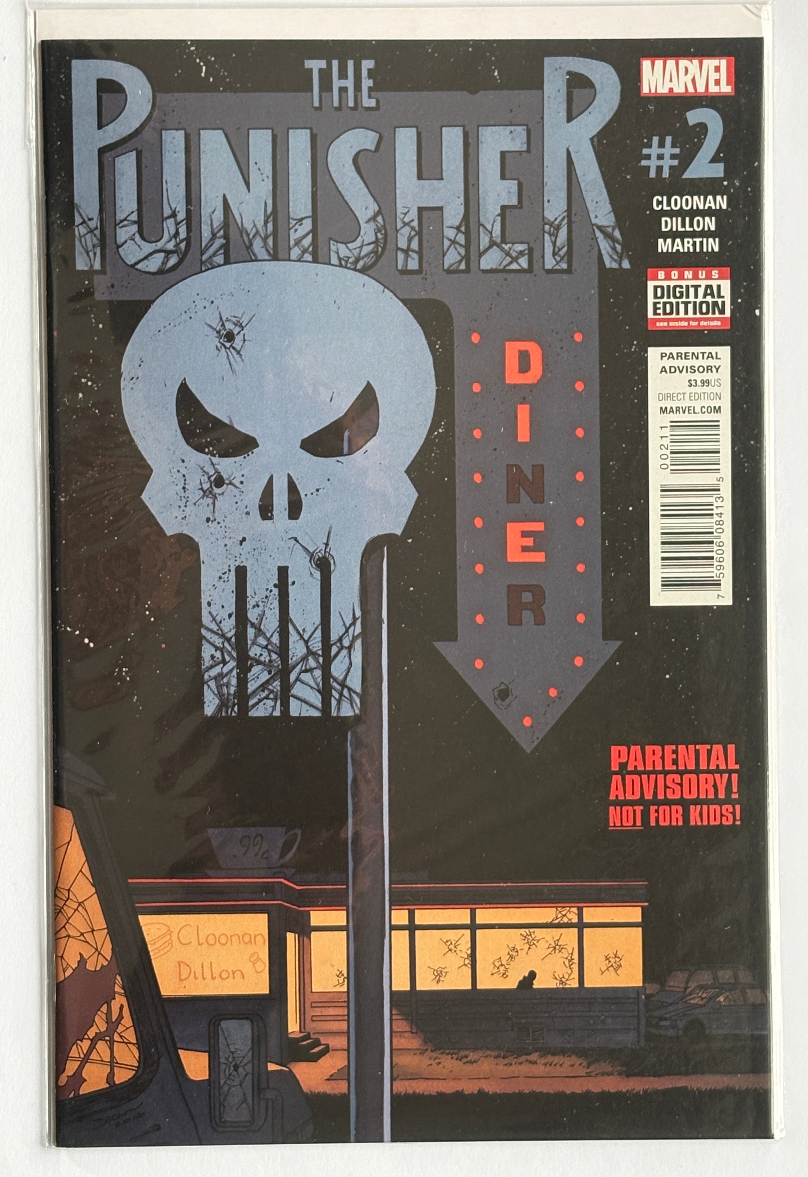 Punisher #2 - 1st Printing Marvel Comics August 2016 VF+ 8.5
