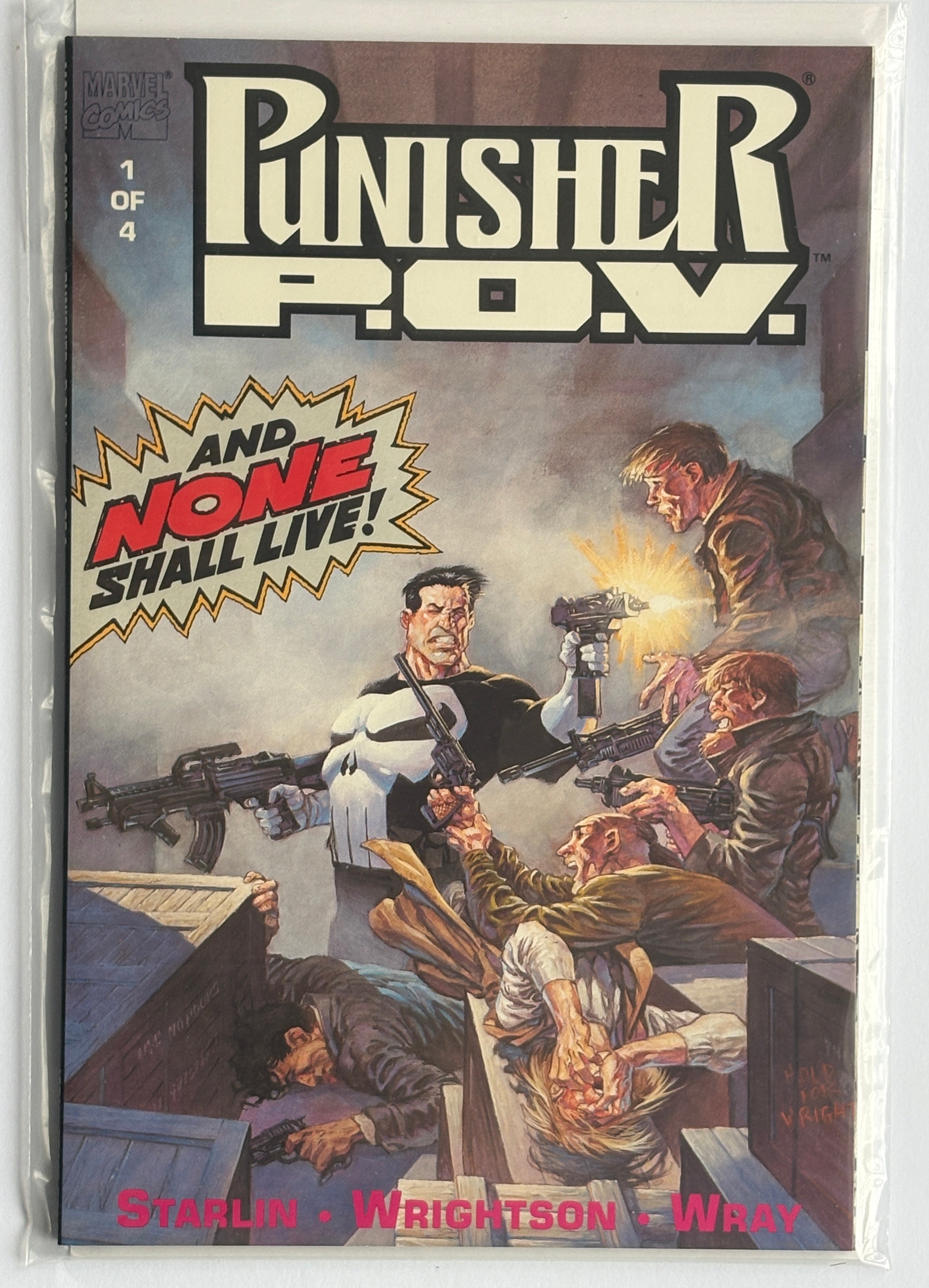Punisher P.O.V. #1 (1 of 4) Marvel Comics 1991 VF+ 8.5