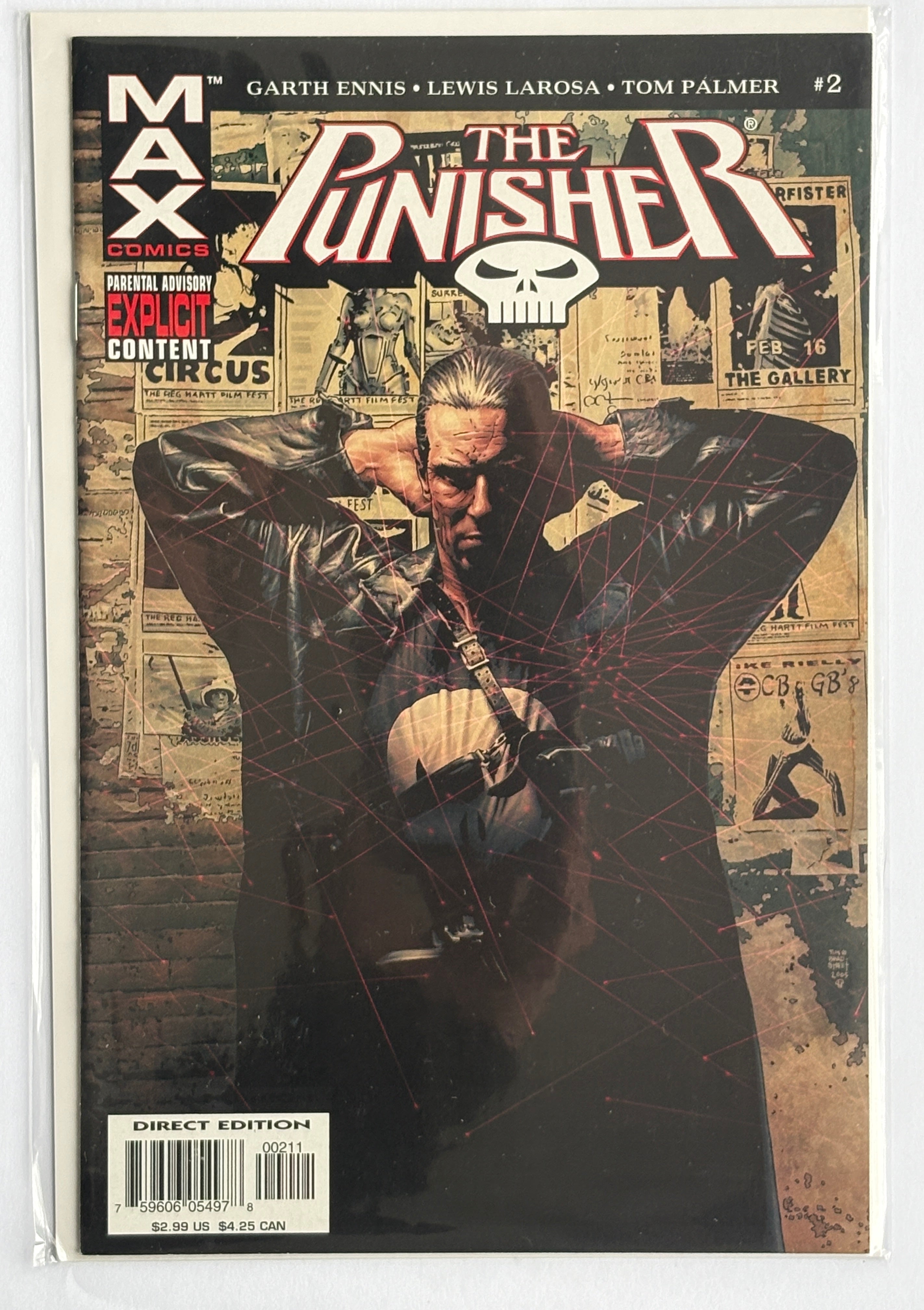 The Punisher #2 - 1st Printing Marvel Max Comics March 2004 VF/NM 9.0