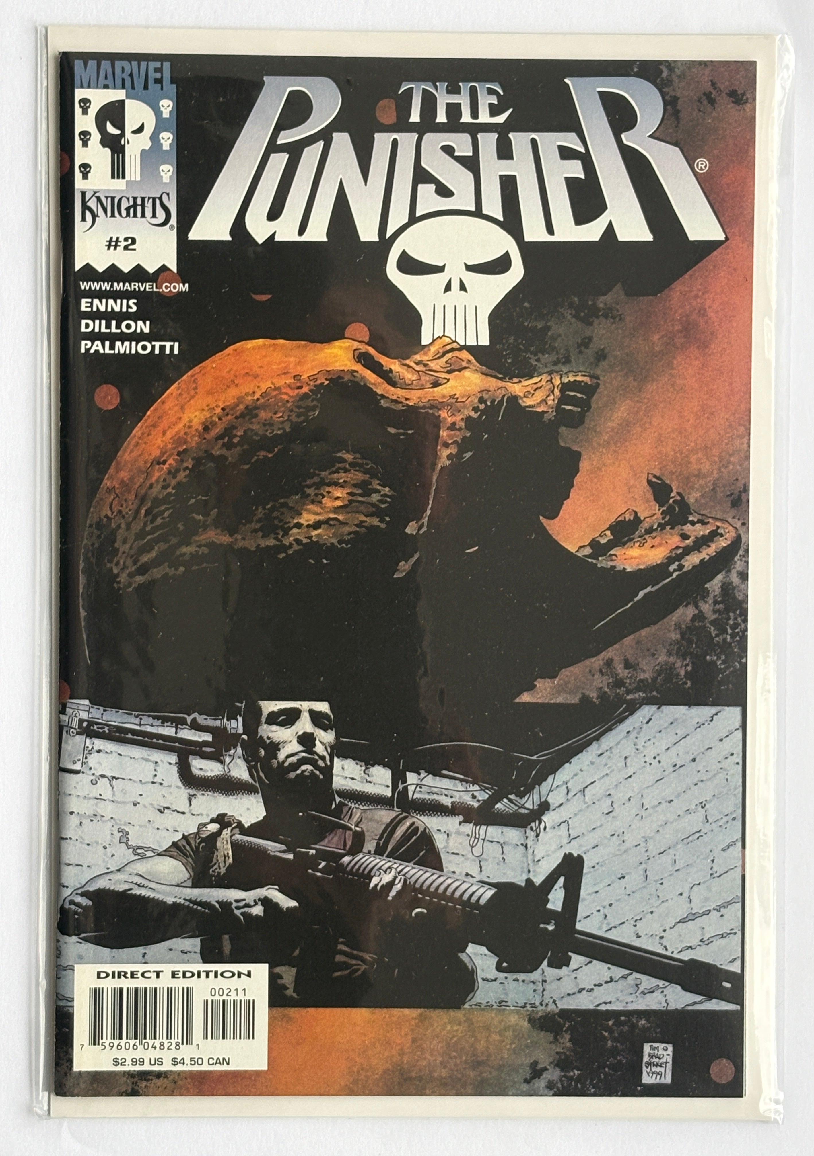 The Punisher #2 - 1st Printing - Marvel Comics May 2000 VF/NM 9.0