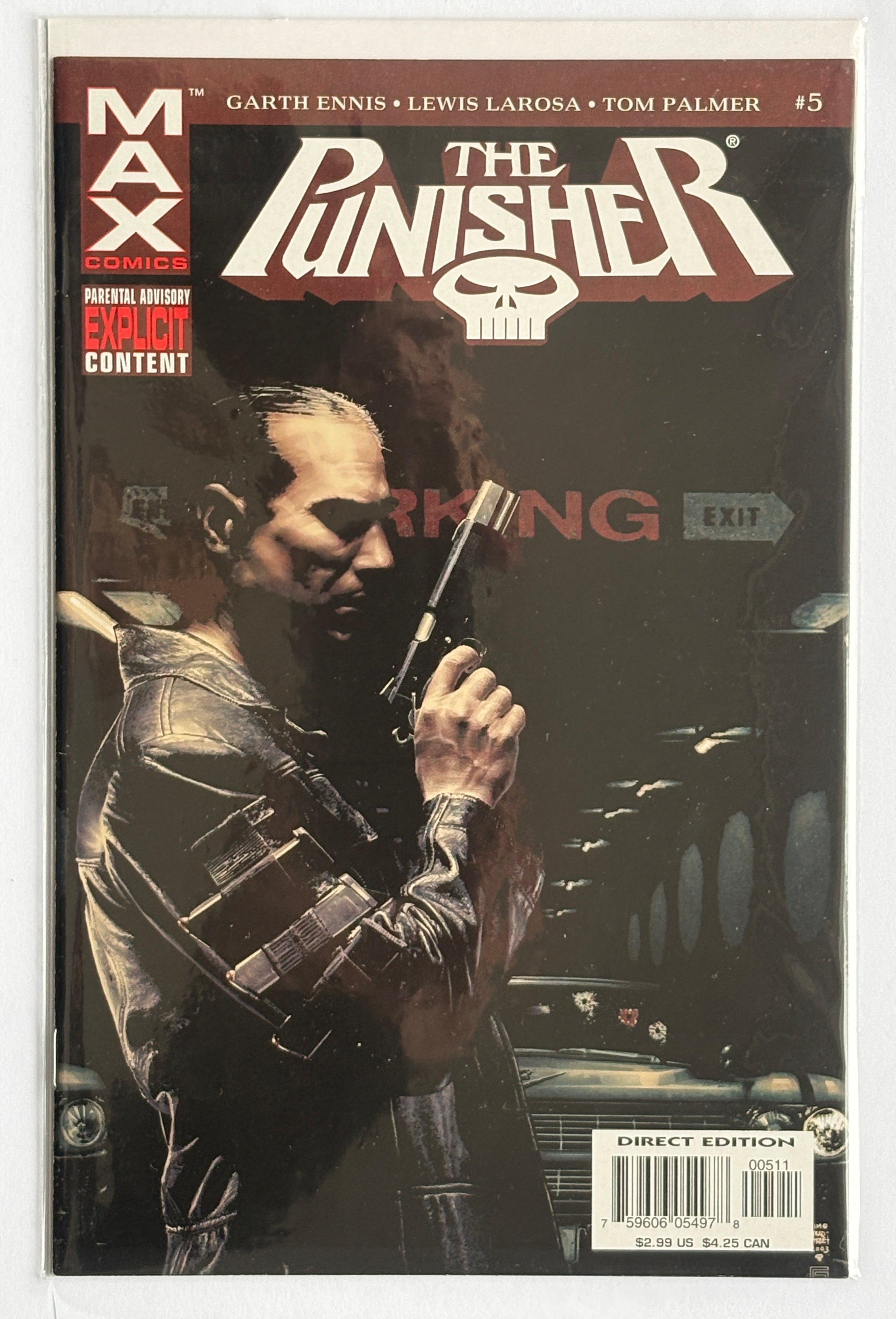 The Punisher #5 - 1st Printing Marvel Max Comics June 2004 VF 8.0