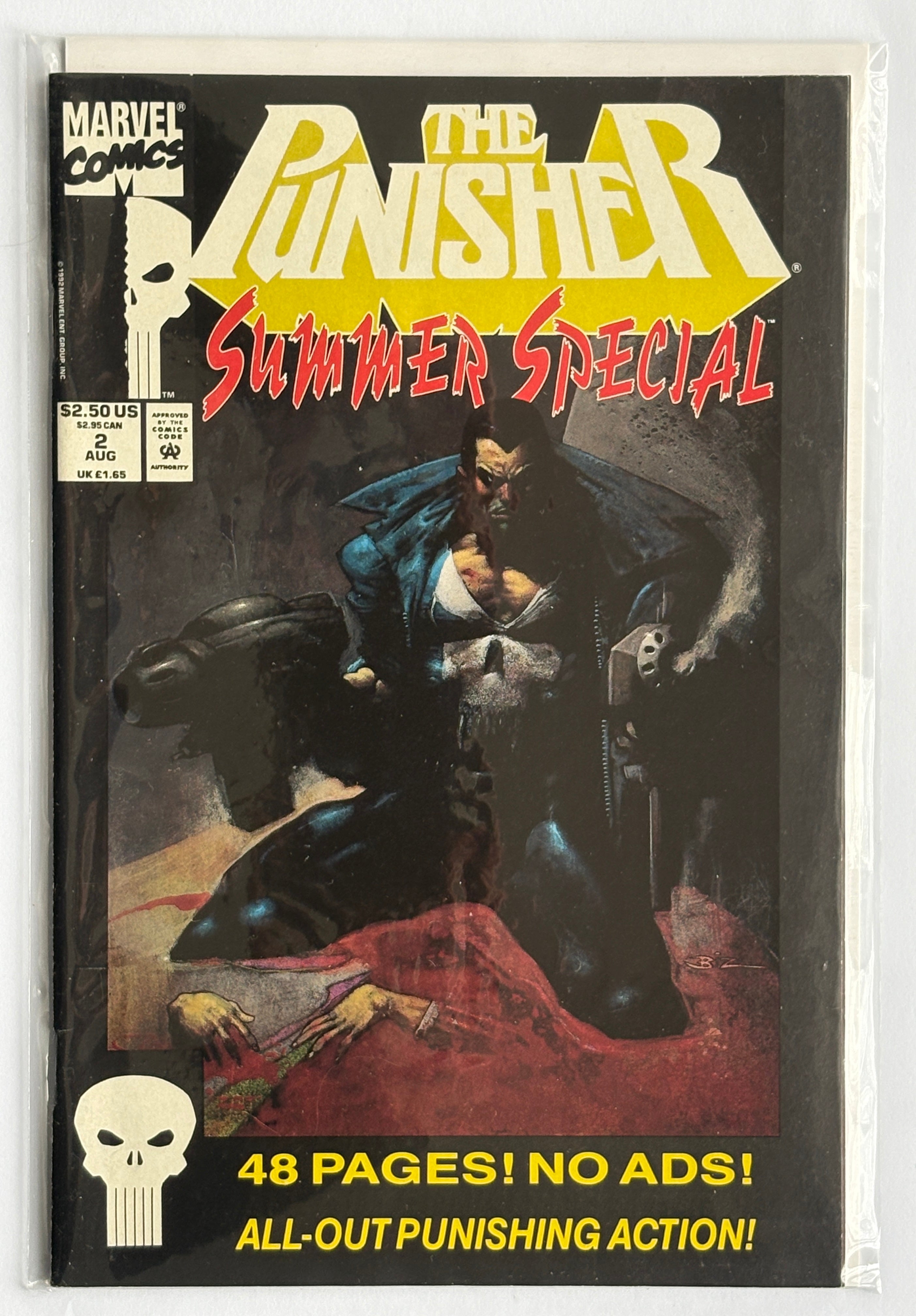 The Punisher Summer Special #2 - Marvel Comics August 1992 VF+ 8.5