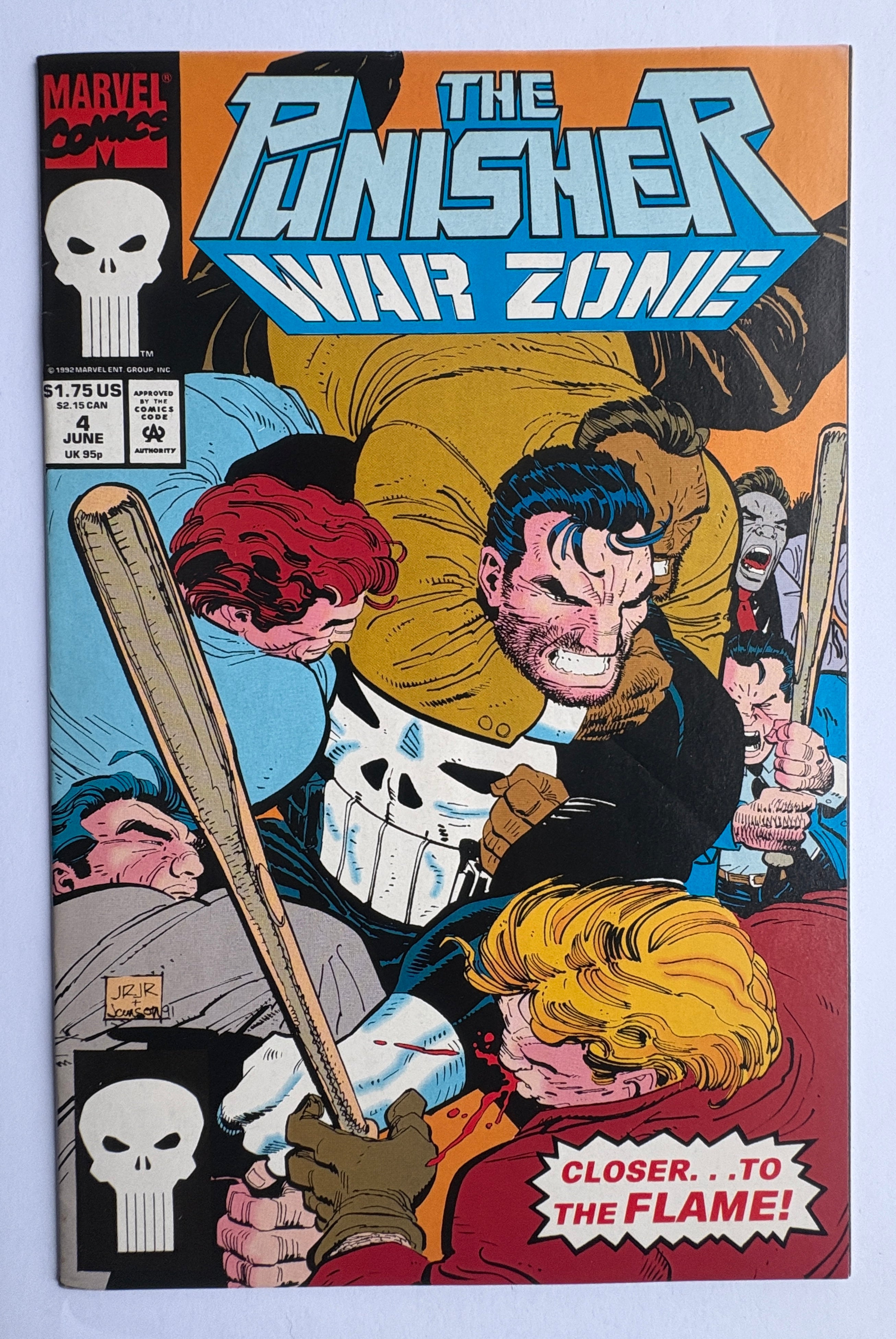 The Punisher War Zone #4 - Marvel Comics - June 1992 VF 8.0