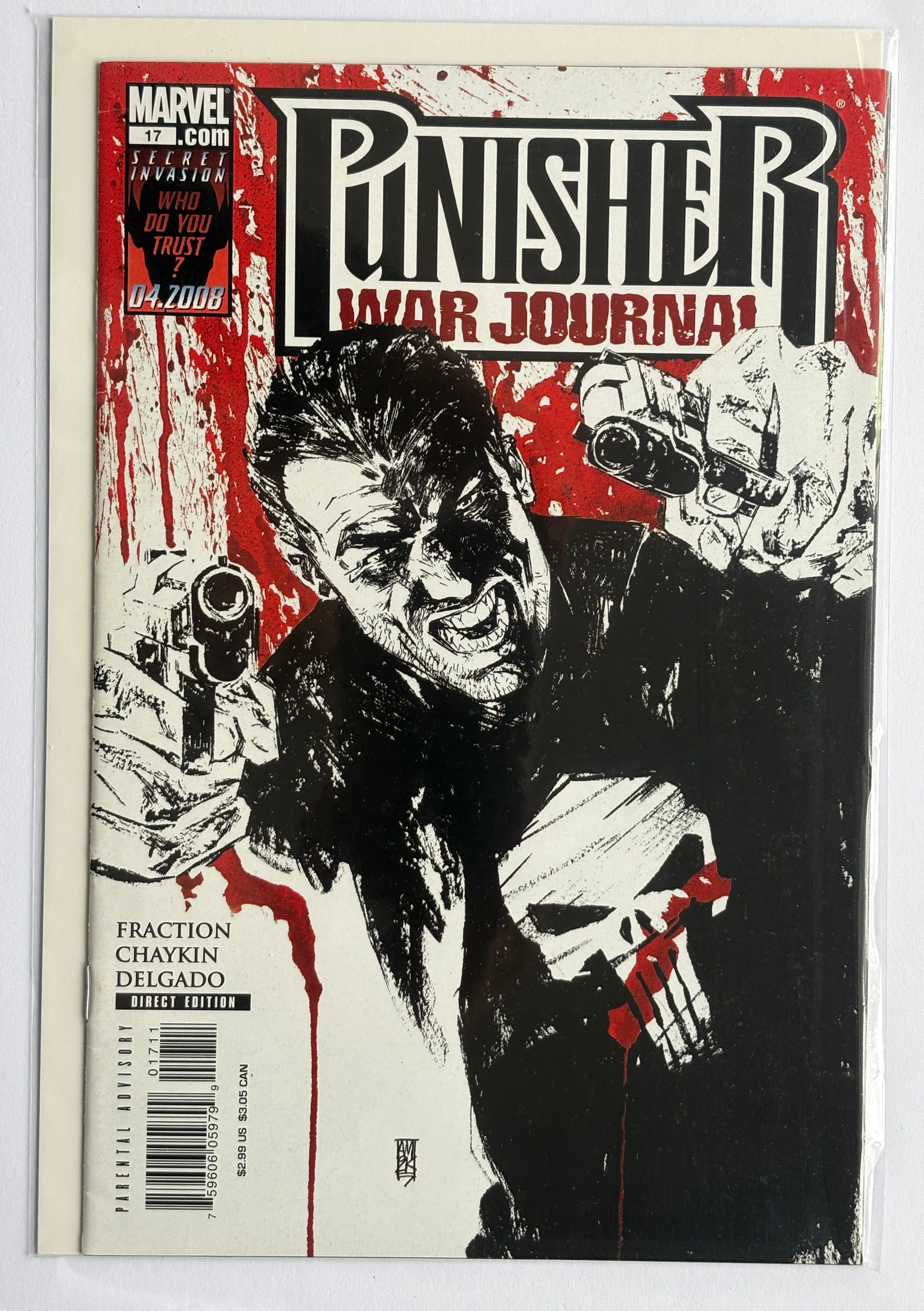 Punisher War Journal #17 - 1st Printing - Marvel Comics May 2008 VF- 7.5