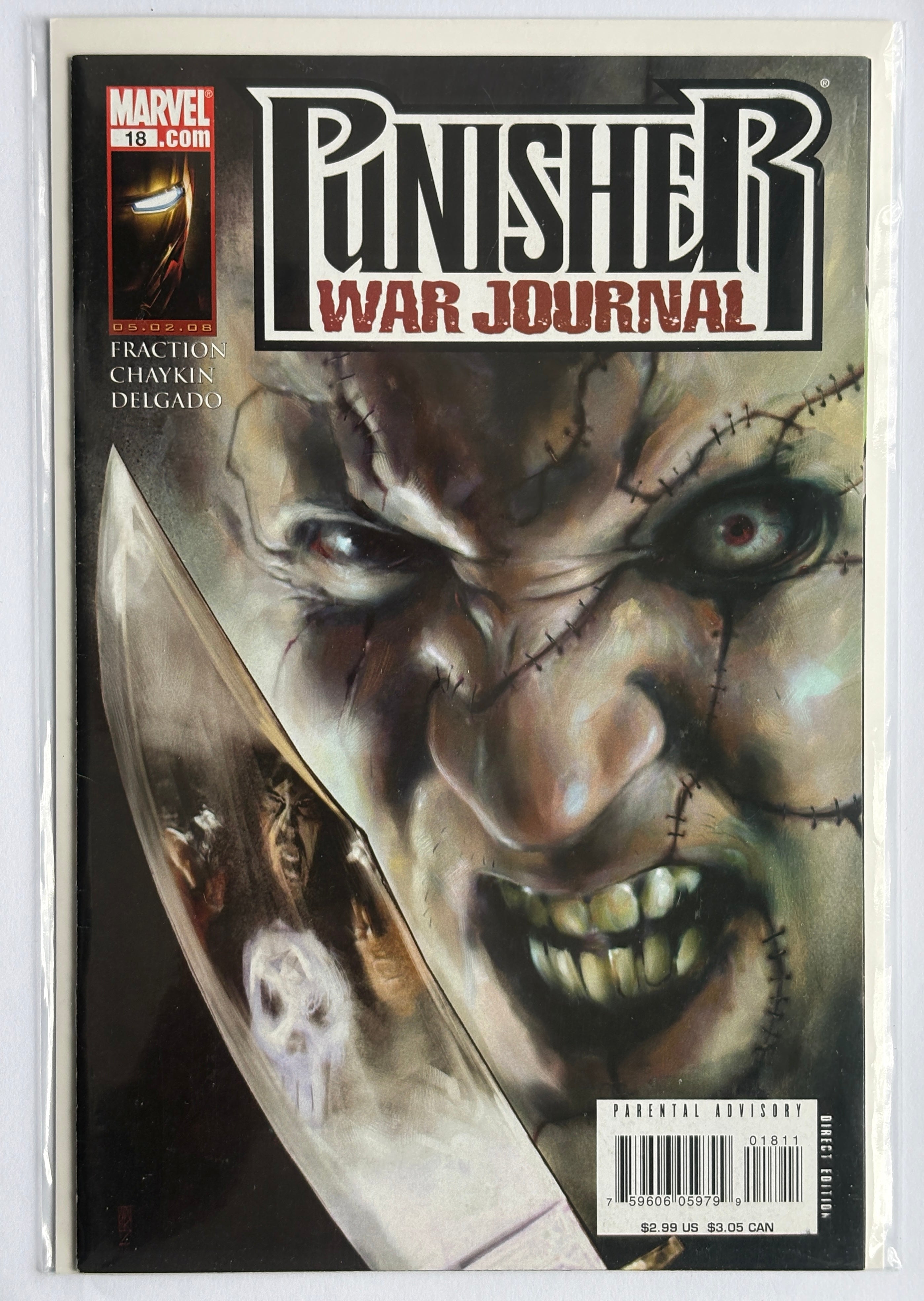 Punisher War Journal #18 - 1st Printing - Marvel Comics June 2008 VF- 7.5