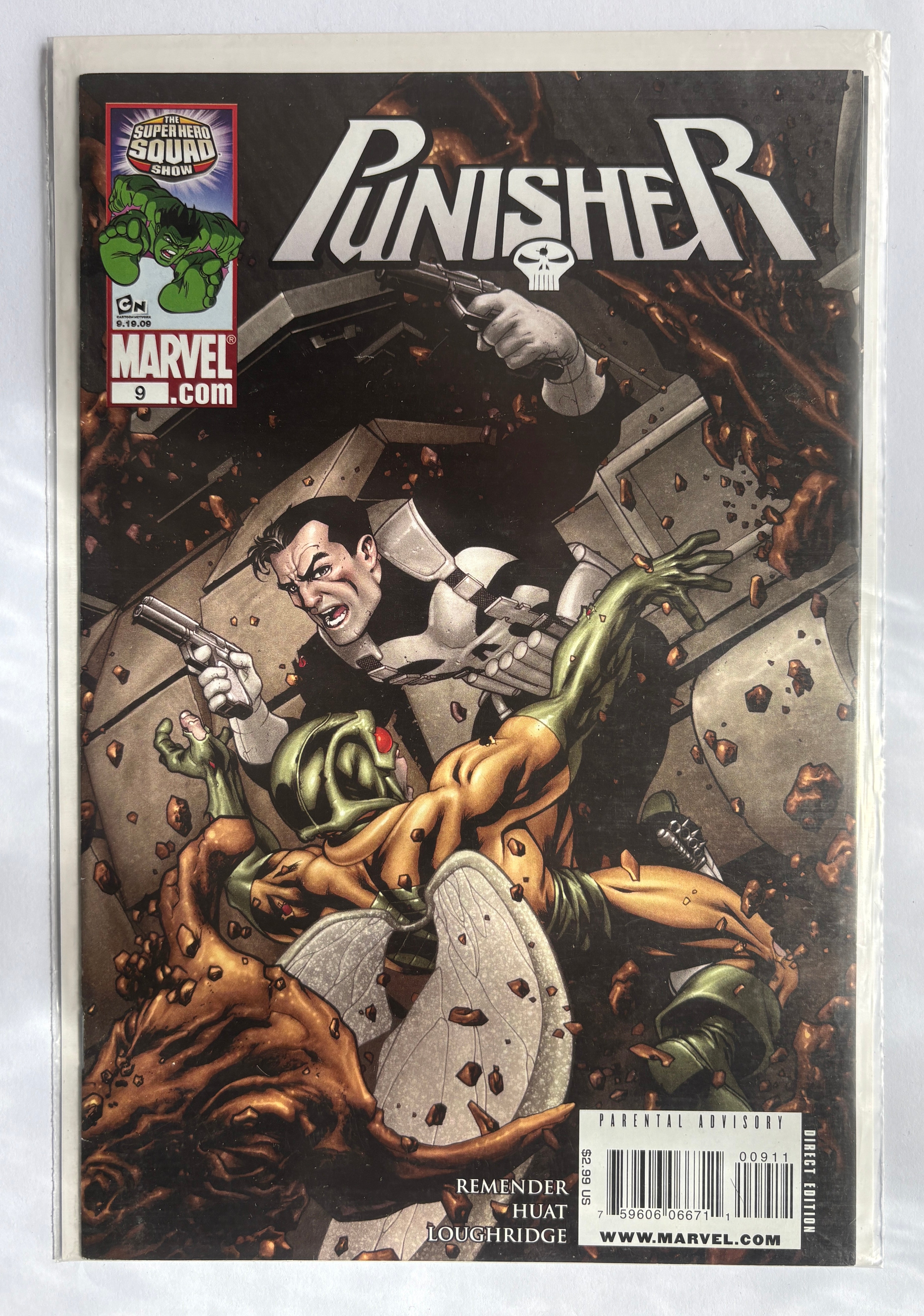 Punisher #9 - 1st Printing - Marvel Comics November 2009 F/VF 7.0