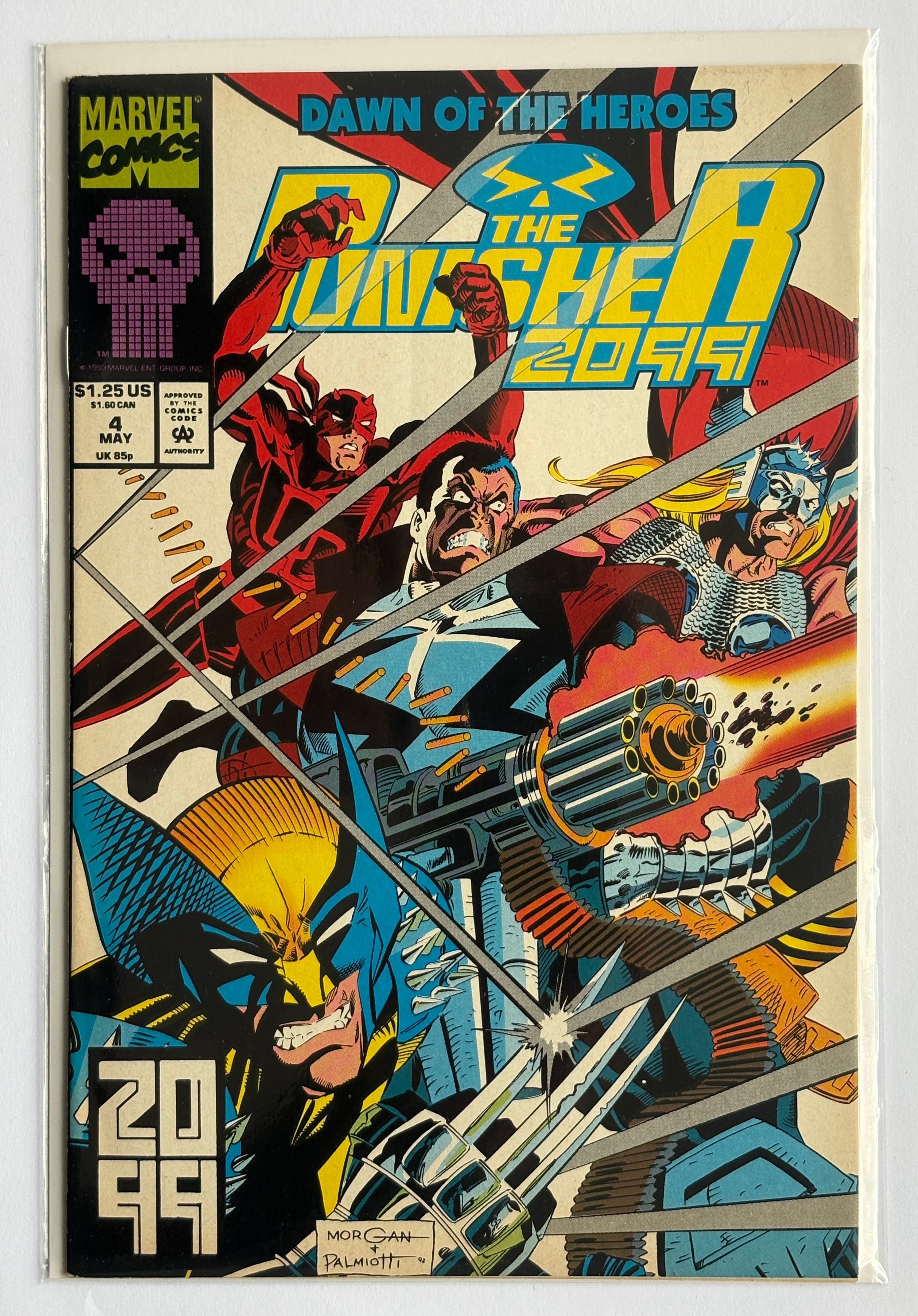 The Punisher 2099 #4 - Marvel Comics May 1993 VF 8.0