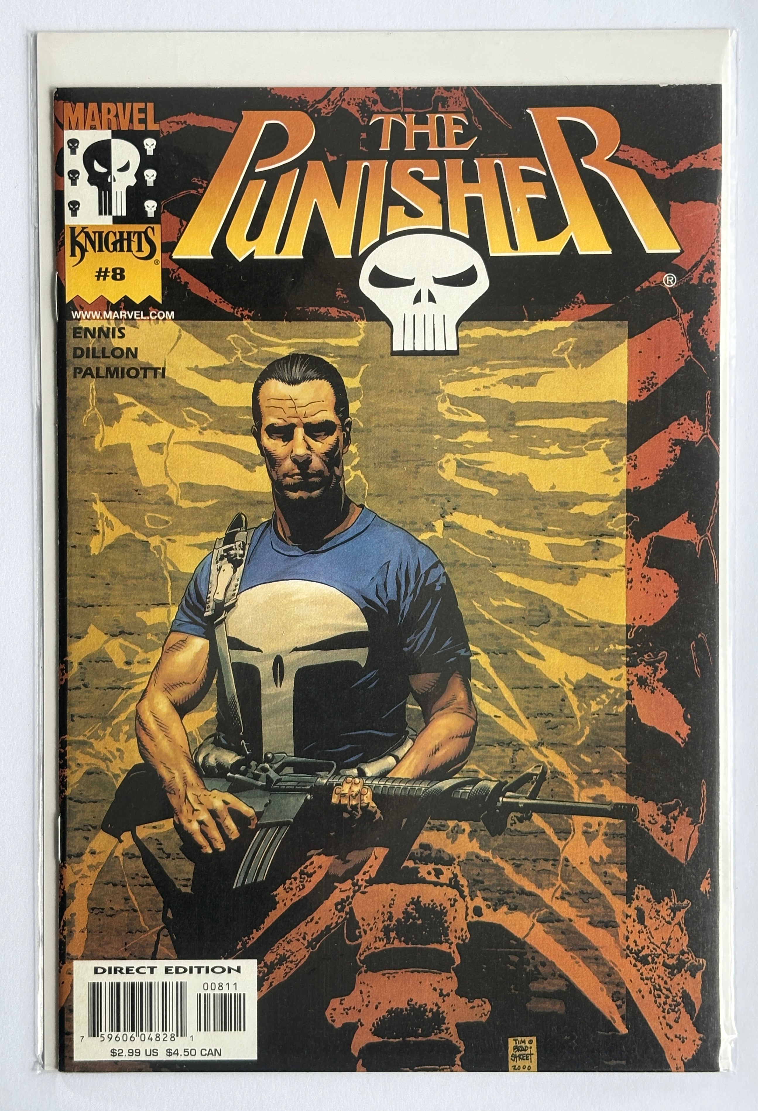 The Punisher #8 - 1st Printing Marvel Comics November 2000 NM- 9.2