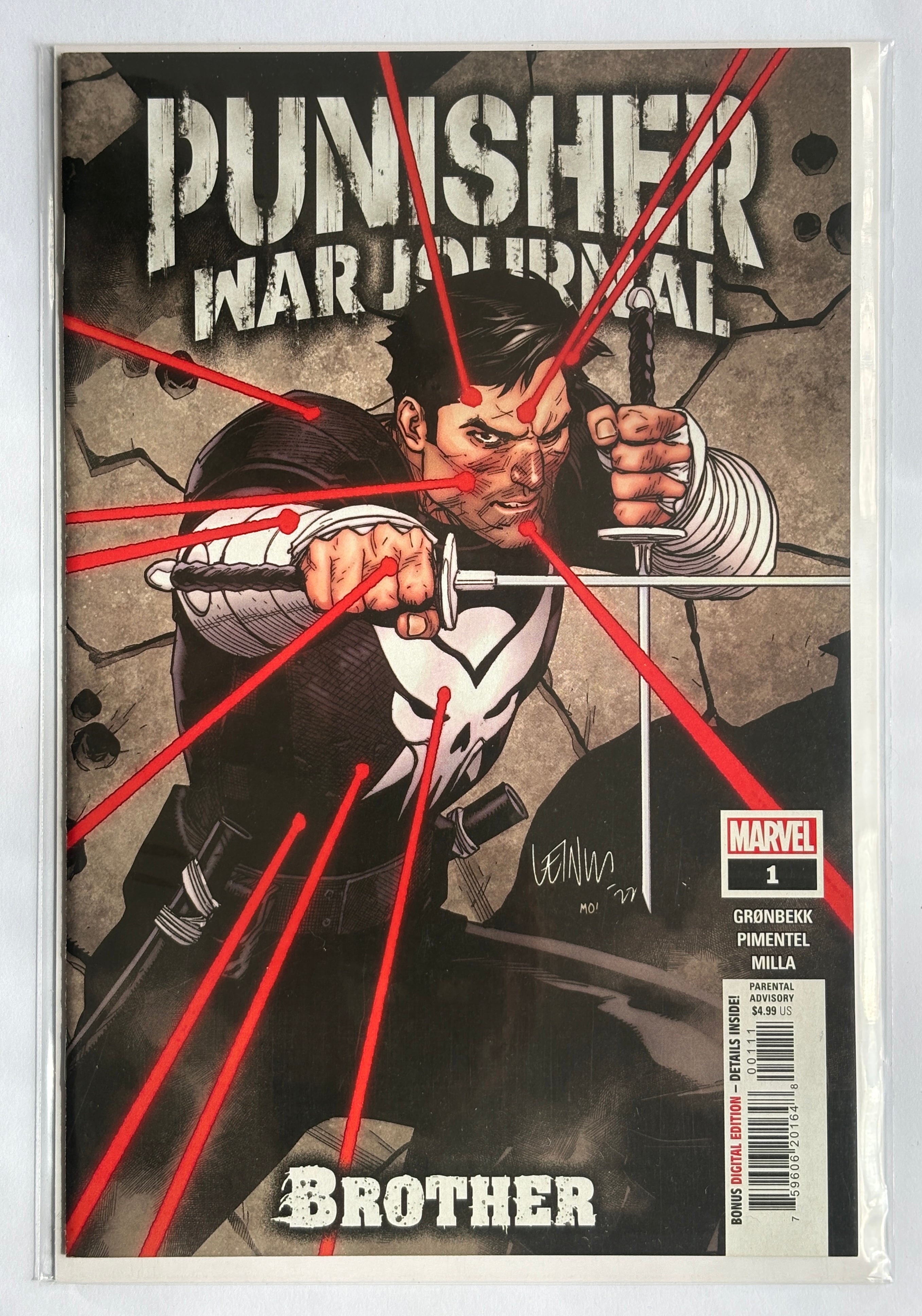 Punisher War Journal Brother #1 - 1st Print Marvel Comics December 2022 VF+ 8.5