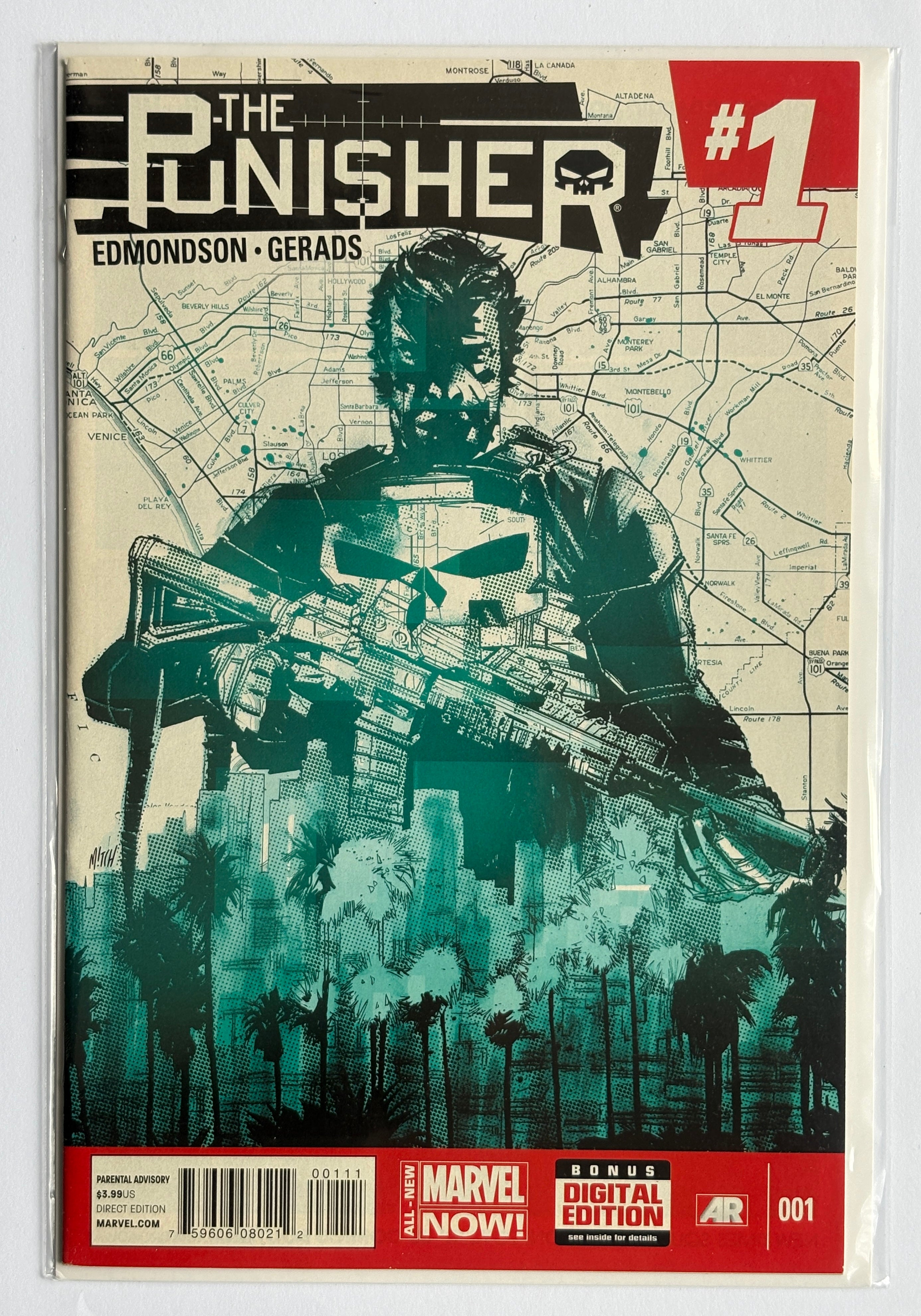 The Punisher #1 - 1st Printing - Marvel Comics April 2014 VF 8.0