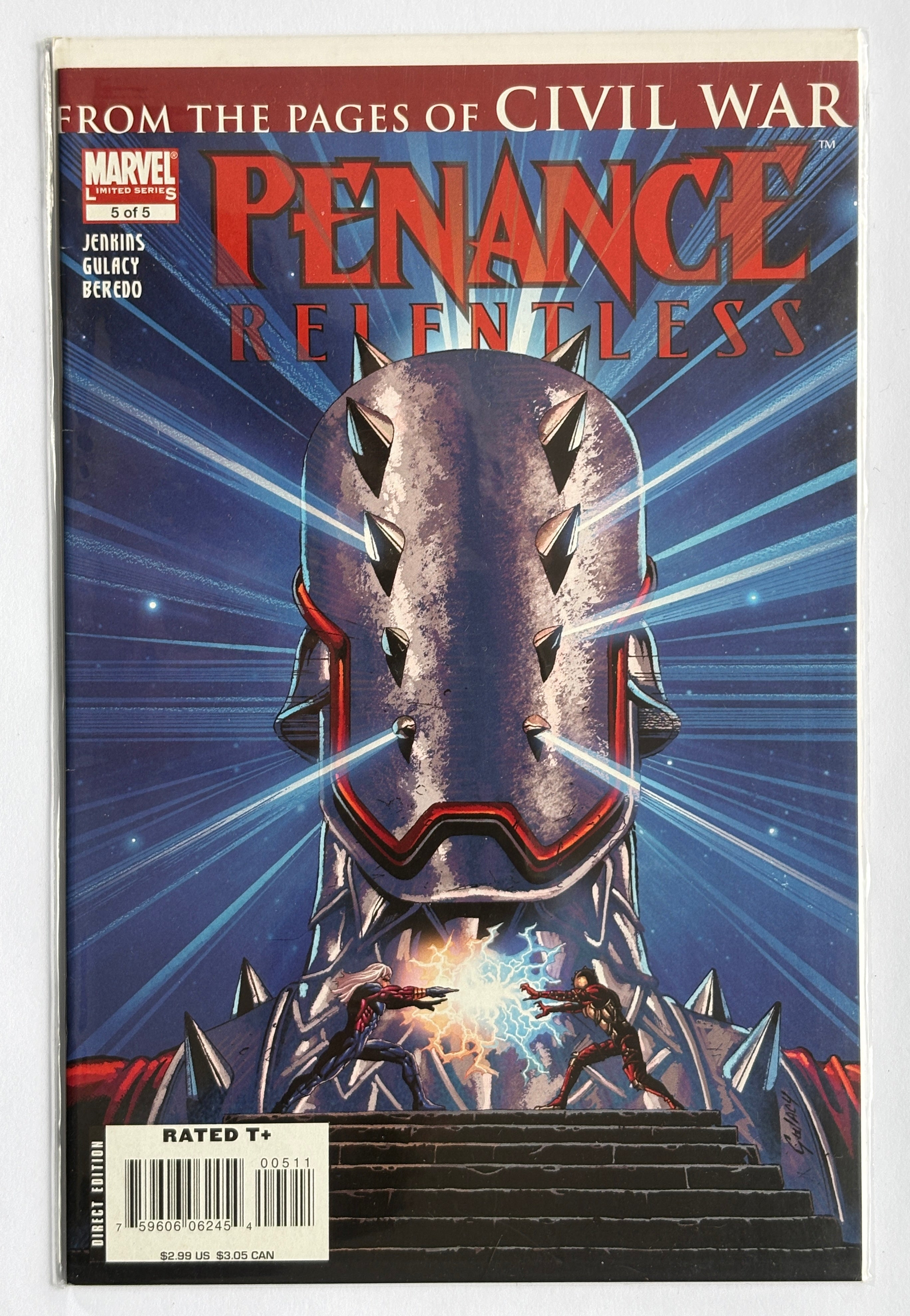Penance: Relentless #5 (5 of 5) Marvel Comics March 2008 VF- 7.5