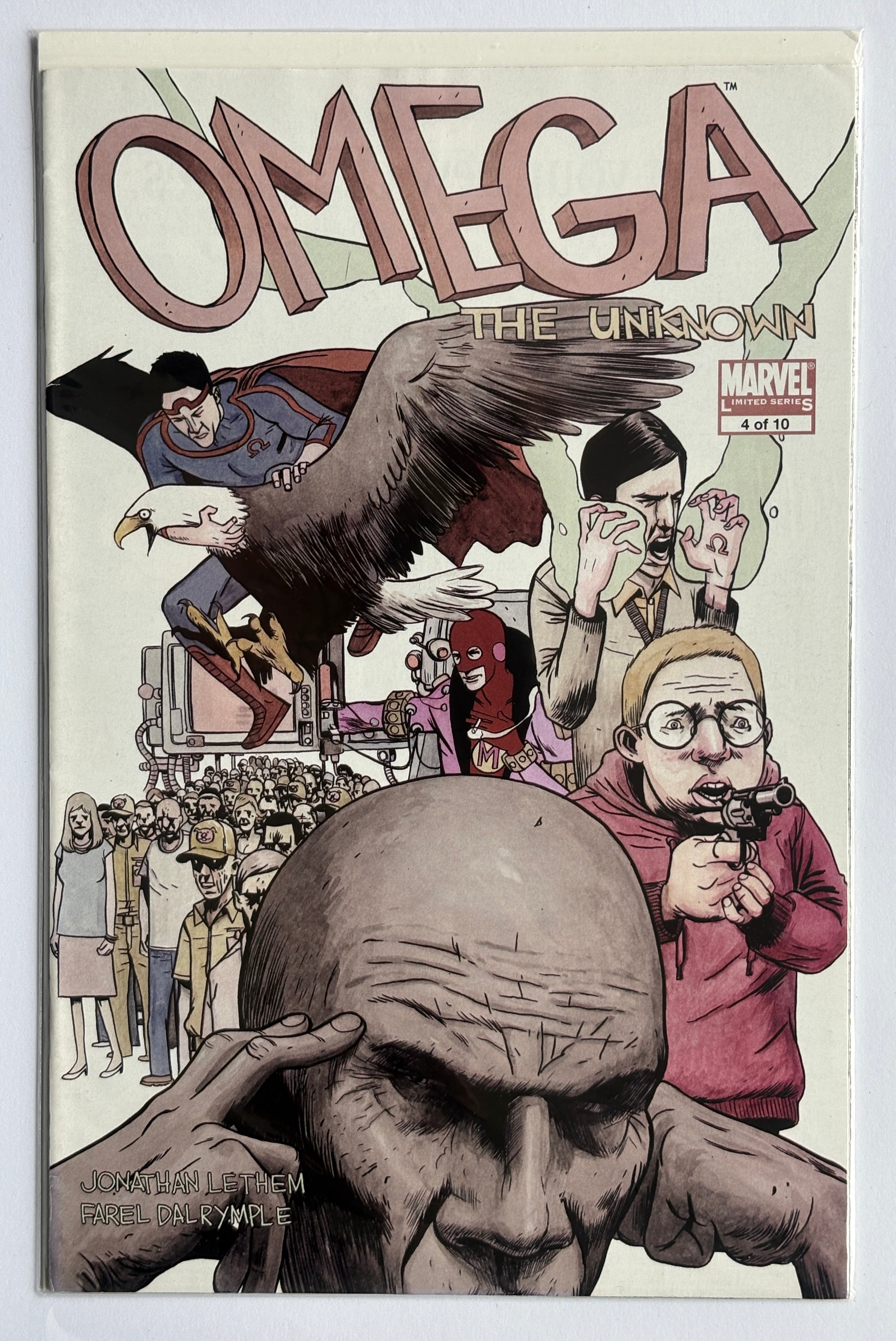 Omega the Unknown #4 (4 of 10) 1st Print Marvel Comics March 2008 F/VF 7.0
