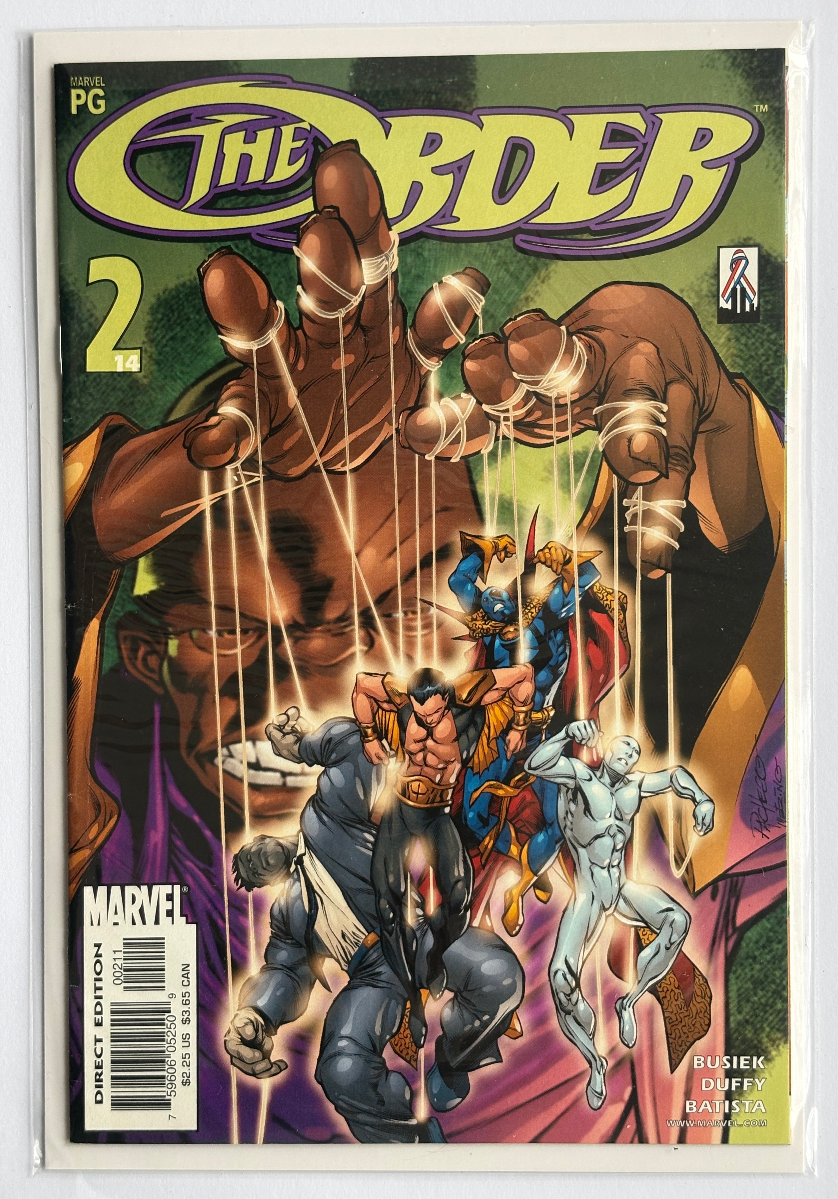 The Order #2 - 1st Printing - Marvel Comics May 2002 F/VF 7.0