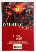 Civil War Opening Shot Sketchbook - 1st Printing - Marvel Comics 2006 FN 6.0